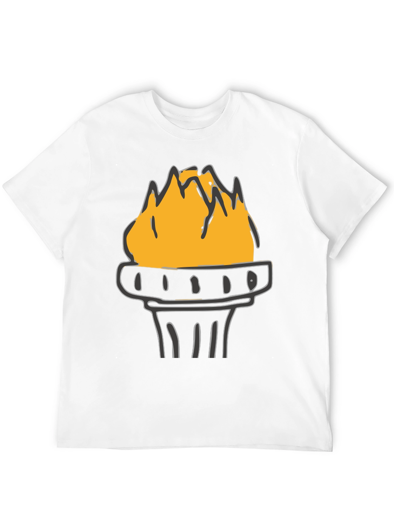 Torch Graphic Tee - Bold Statement Shirt