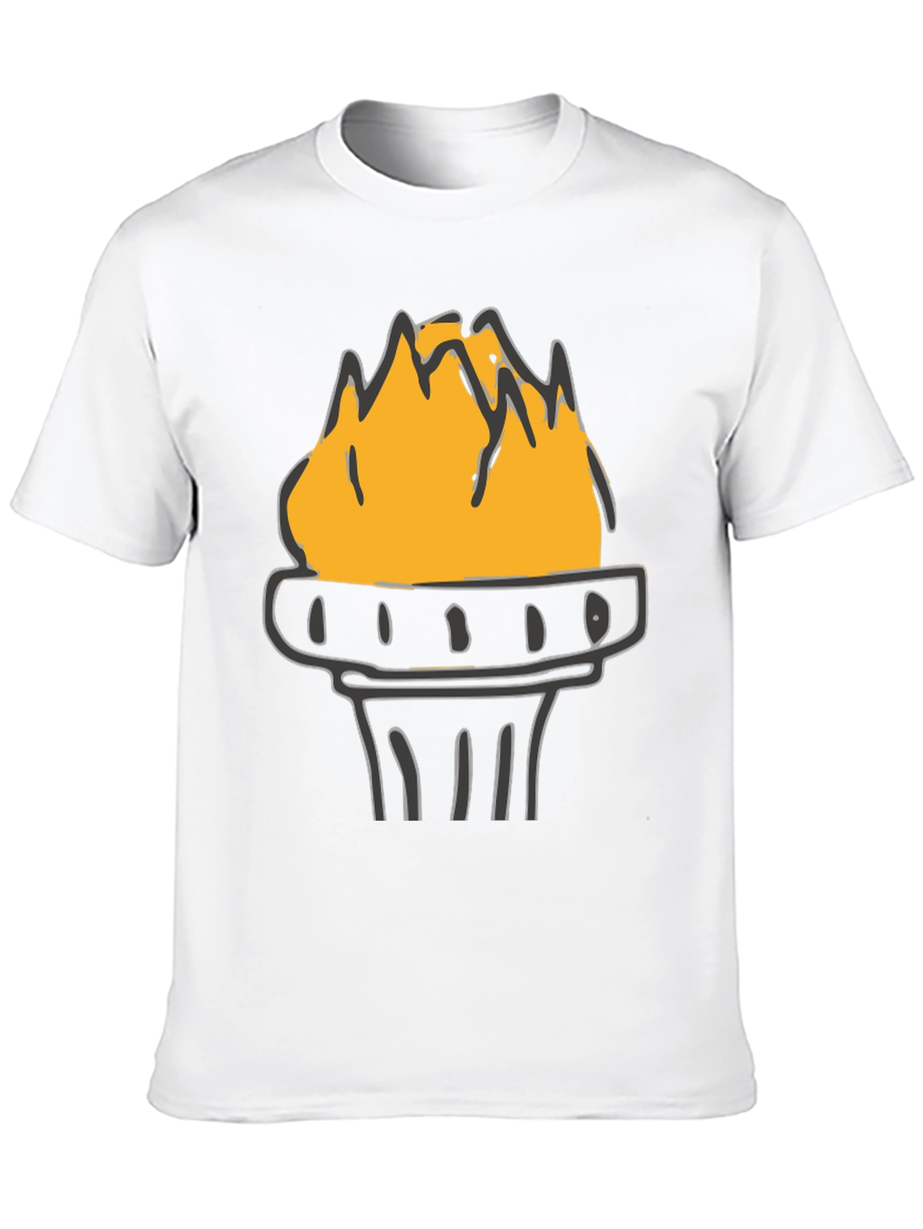 Torch Graphic Tee - Bold Statement Shirt
