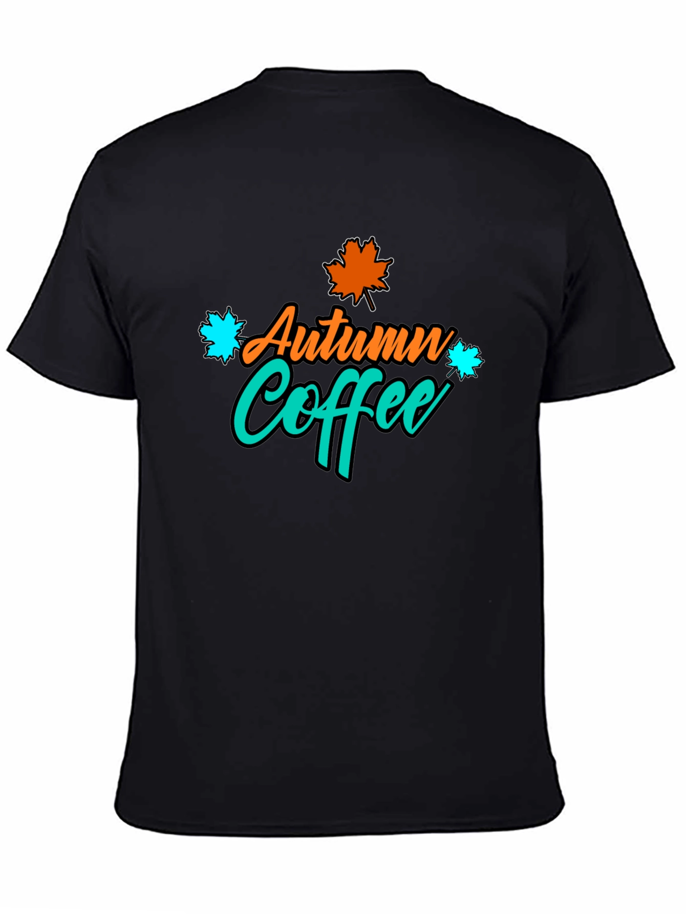 Autumn Coffee Graphic Tee - Fall Vibes