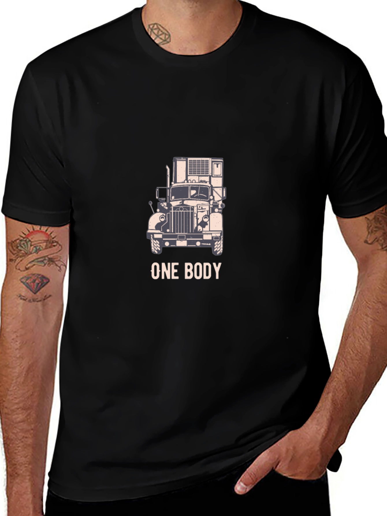Truck Graphic Tee - One Body Design