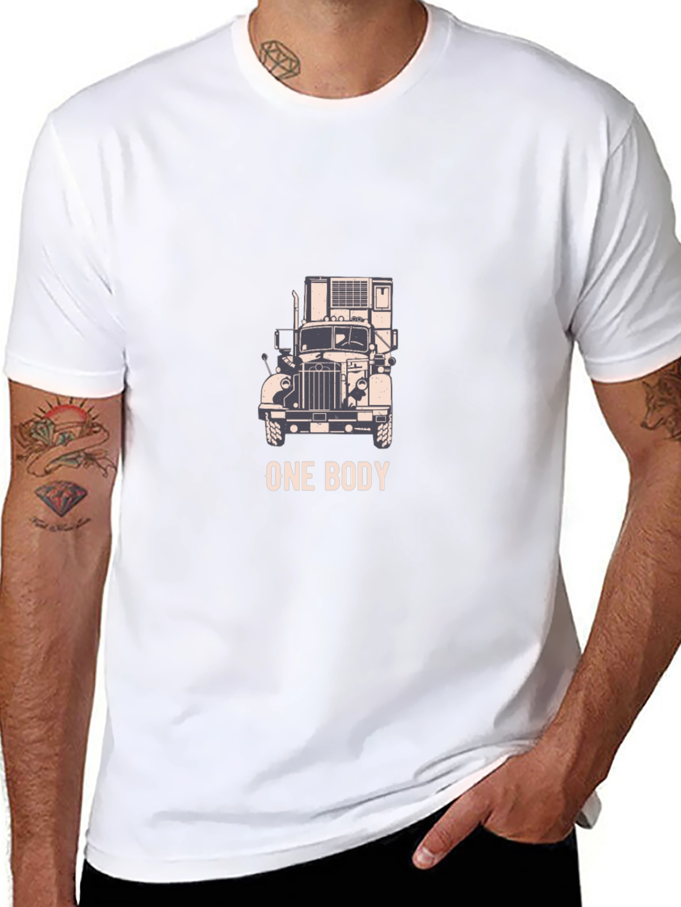 Truck Graphic Tee - One Body Design