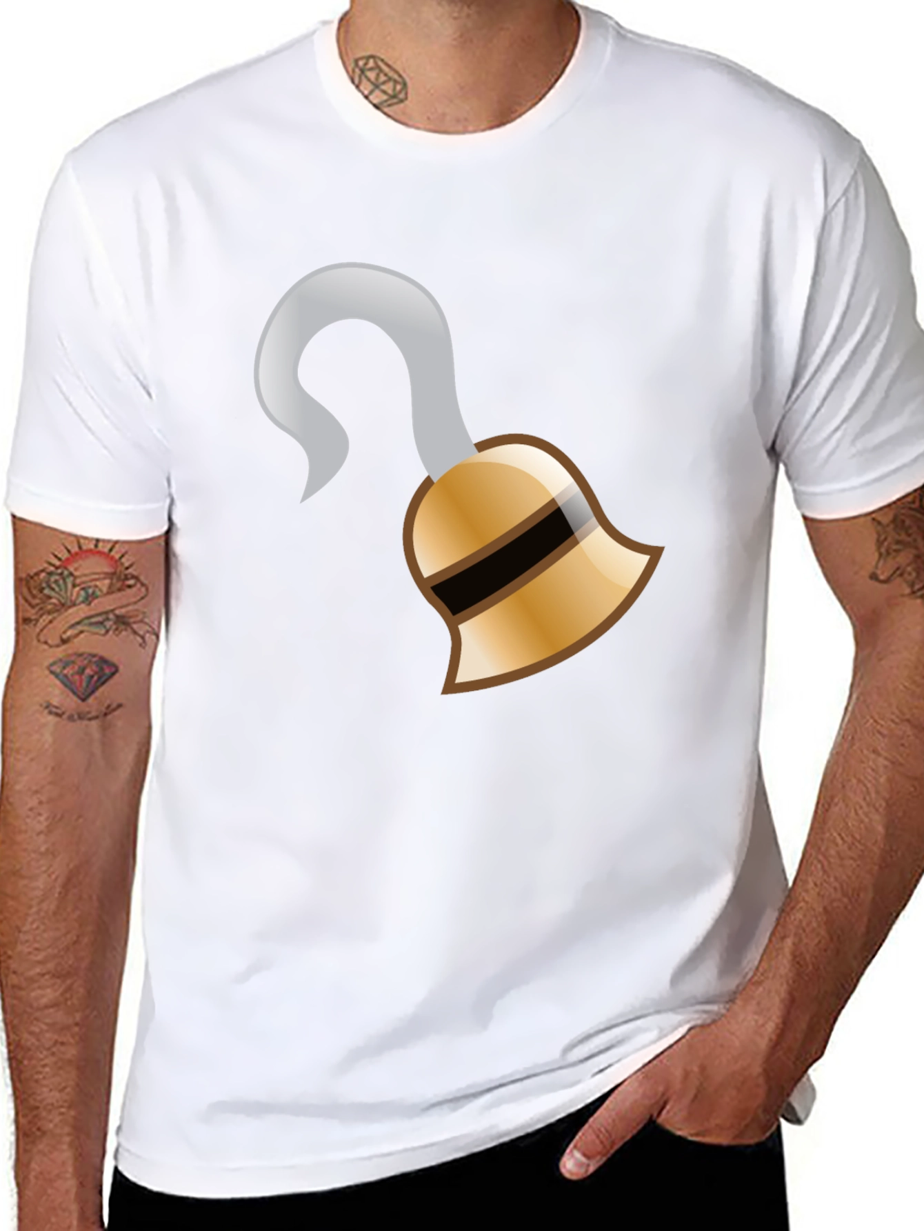 Pirate Hook T-Shirt - Fun Costume Tee