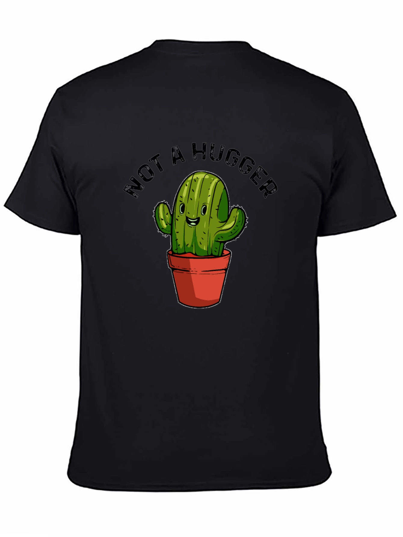 Not a Hugger Cactus Graphic Tee - Unisex