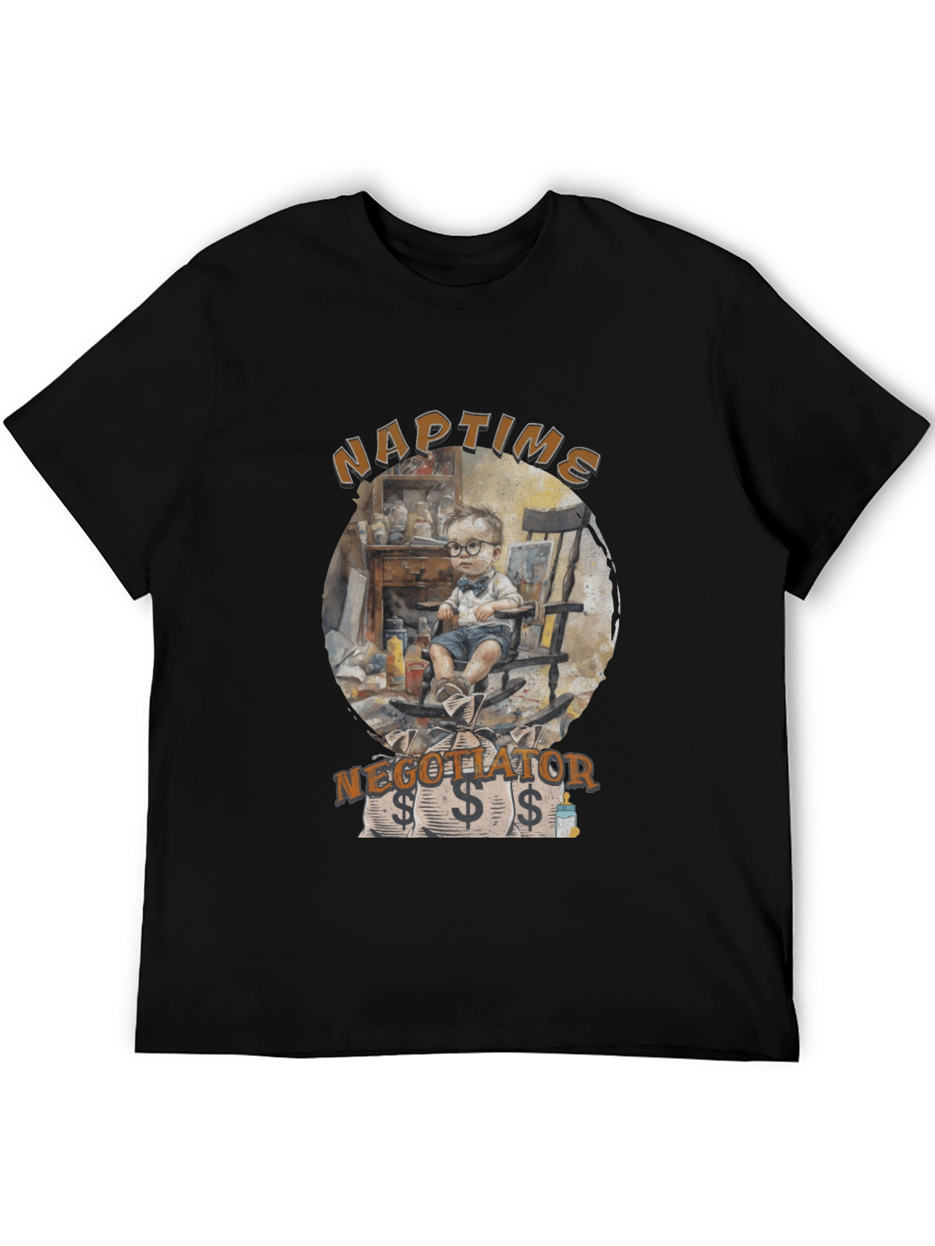 Naptime Negotiator Graphic Tee - Unique Design!