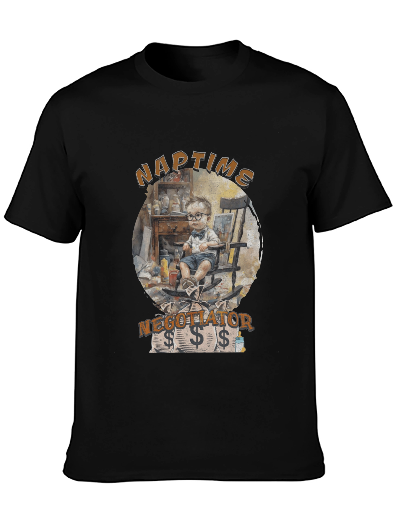 Naptime Negotiator Graphic Tee - Unique Design!
