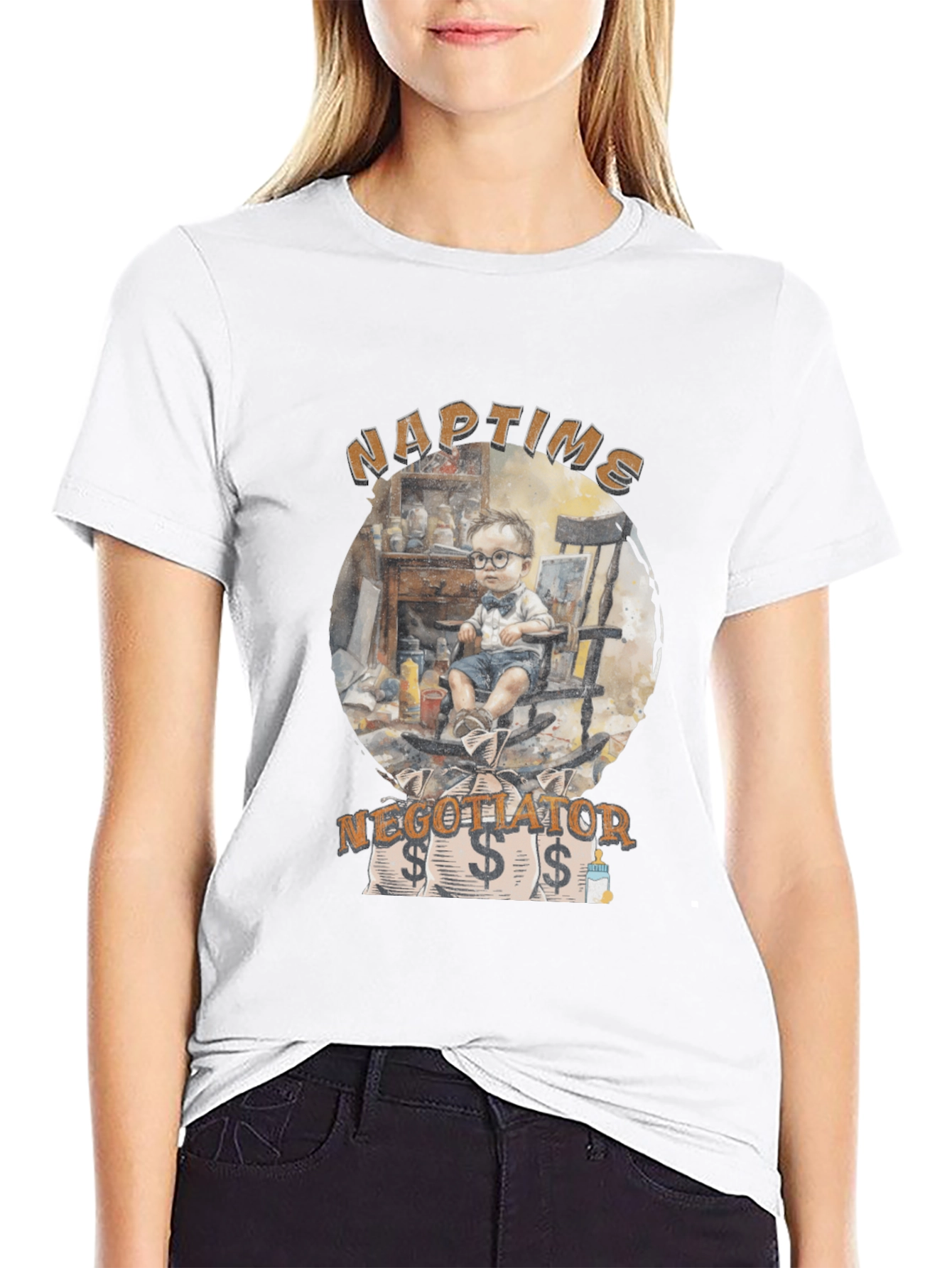 Naptime Negotiator Graphic Tee - Unique Design!