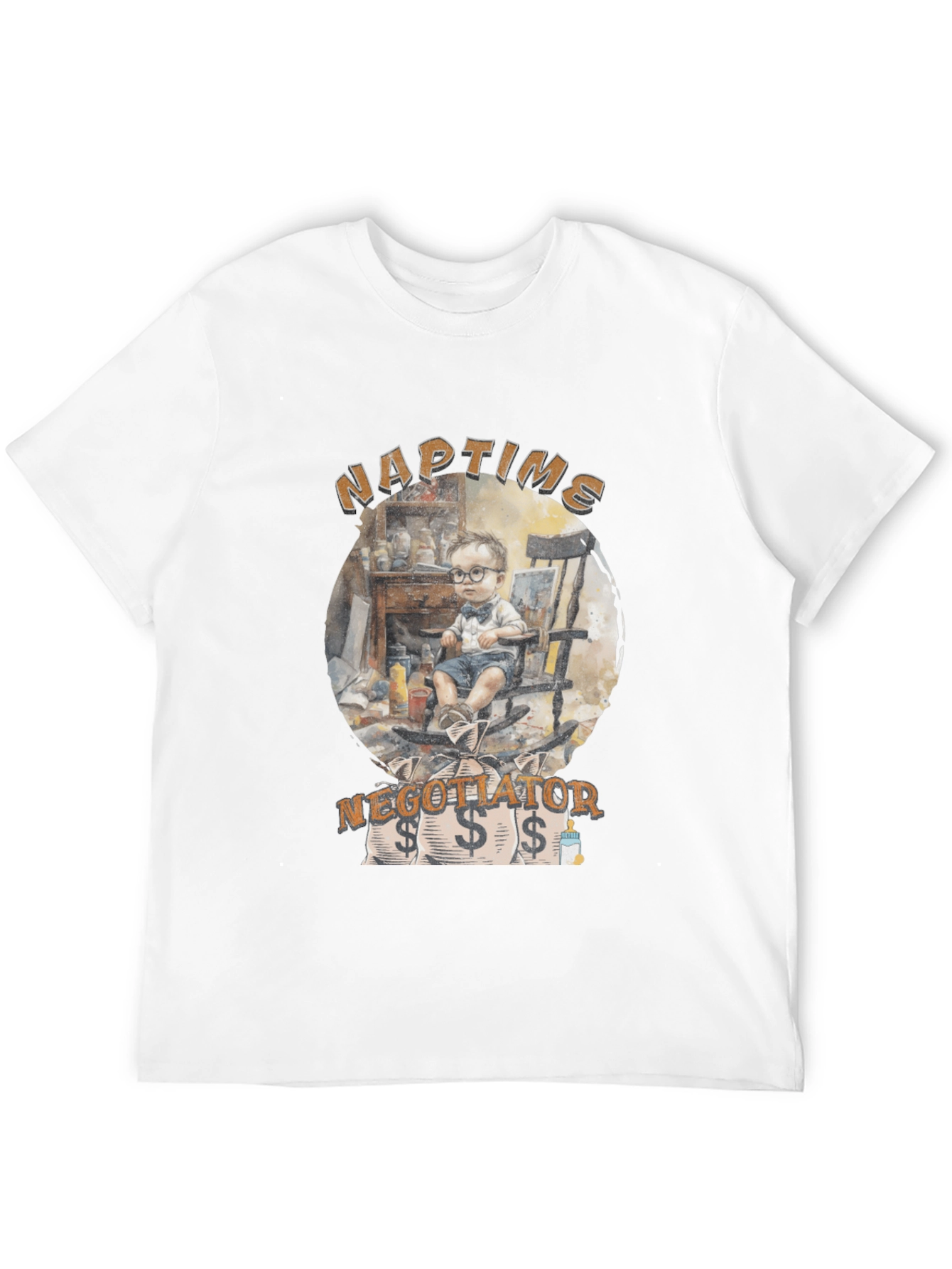 Naptime Negotiator Graphic Tee - Unique Design!