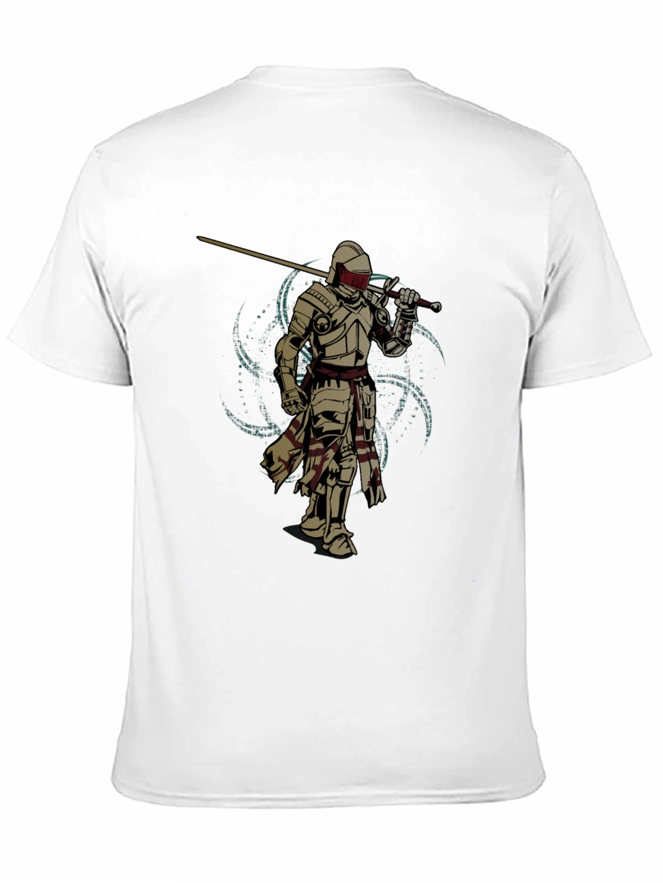 Knight Sword Graphic Tee - Black