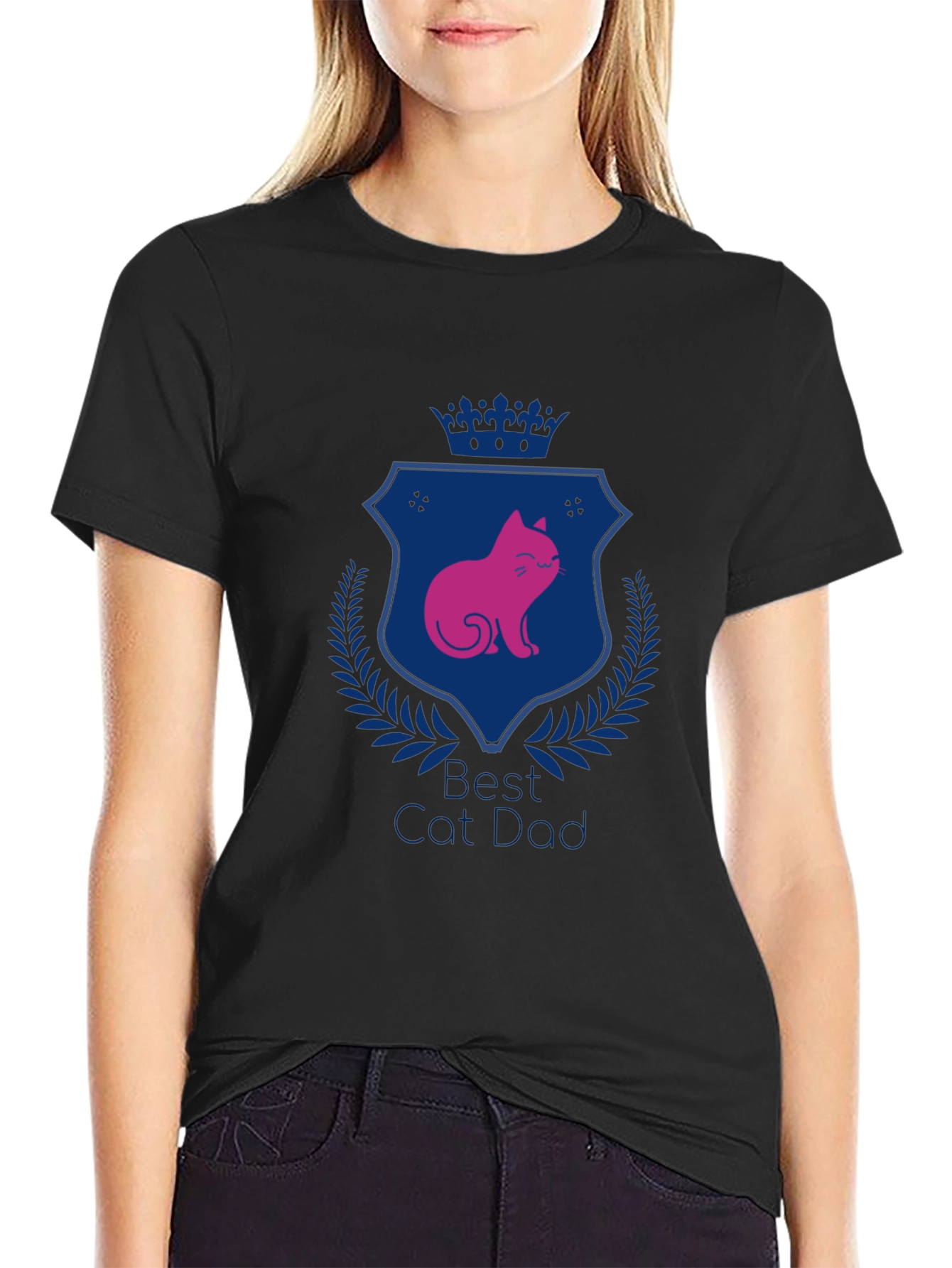 Best Cat Dad T-Shirt - Stylish Graphic Tee