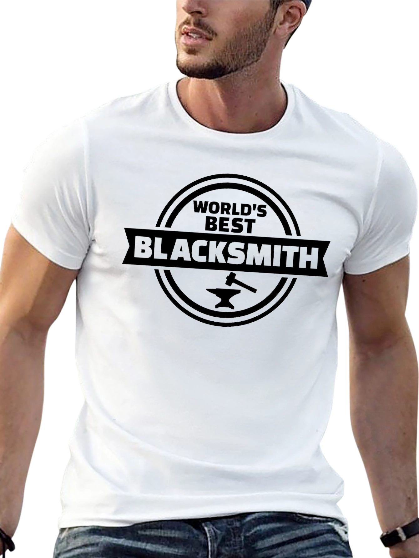 Worlds Best Blacksmith Graphic Tee
