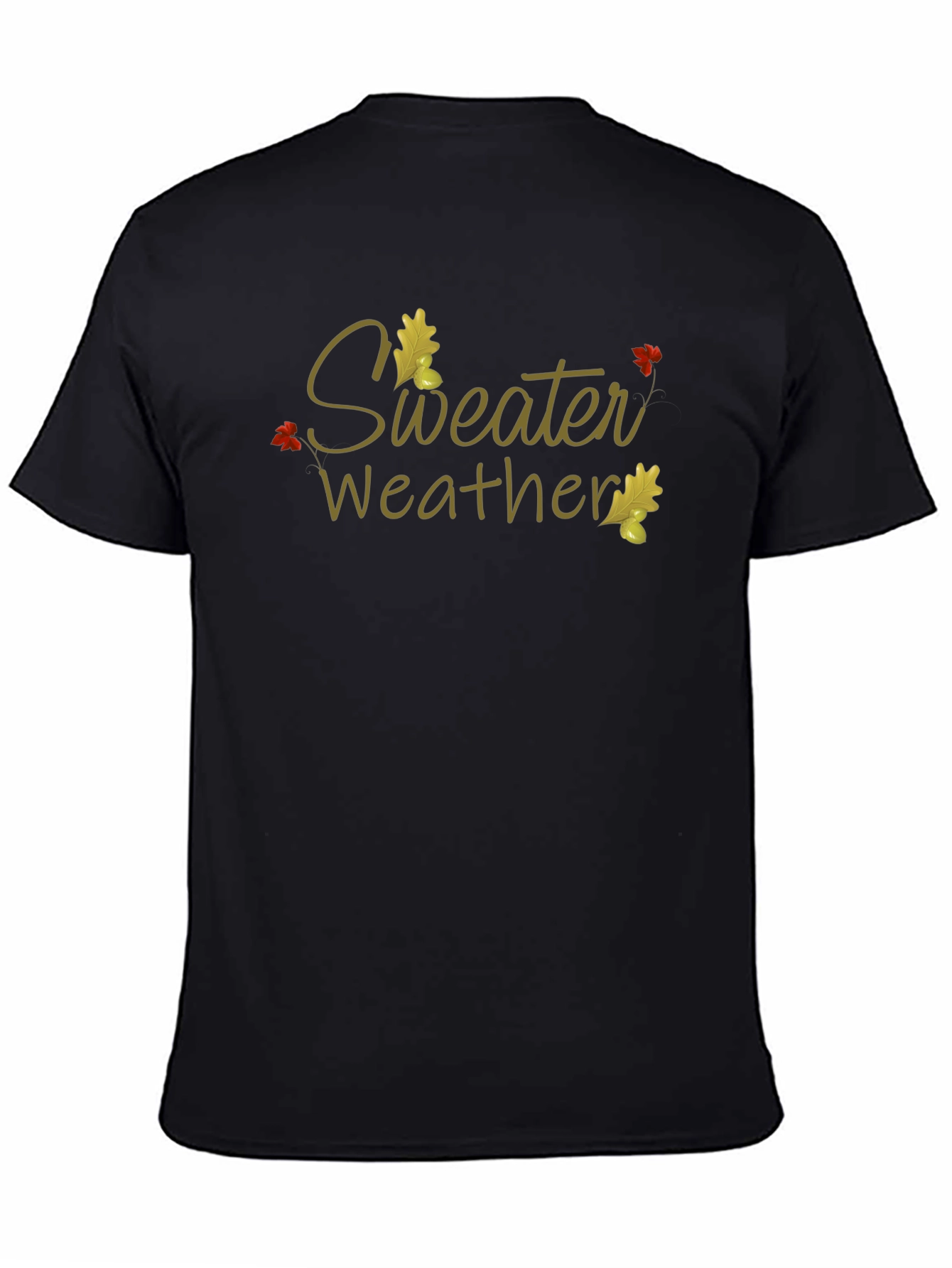 Sweater Weather Graphic Tee - Fall Fashion