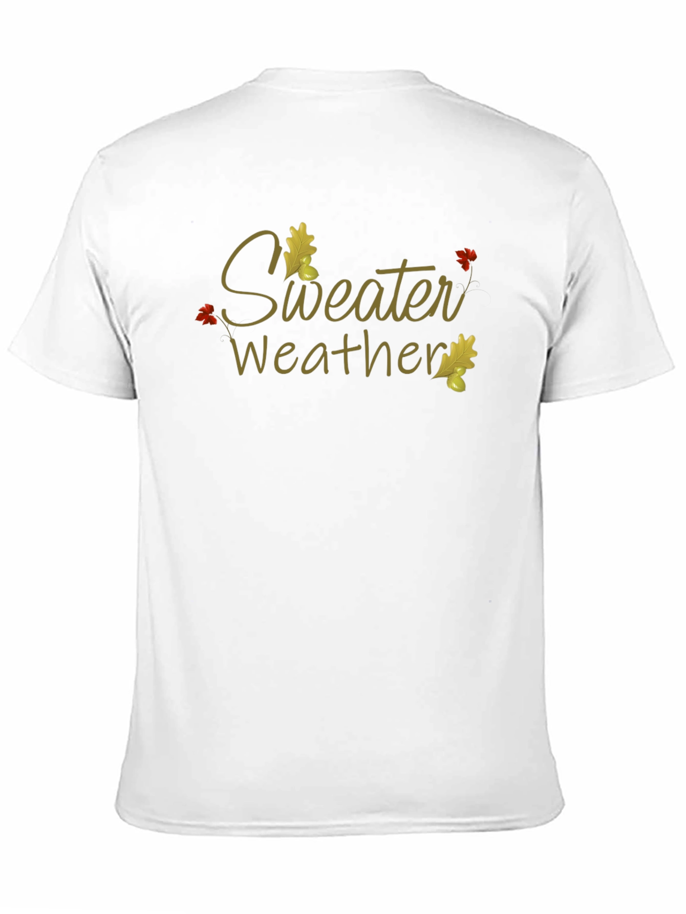 Sweater Weather Graphic Tee - Fall Fashion