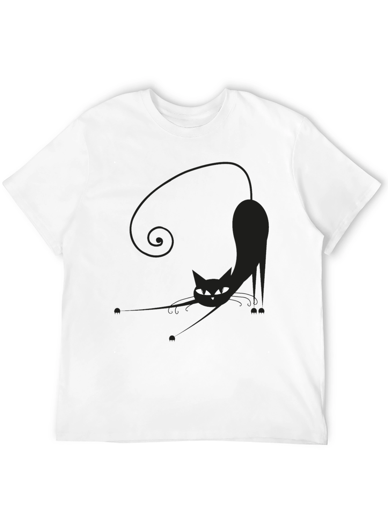 Black Cat T-Shirt - Stylish and Comfortable
