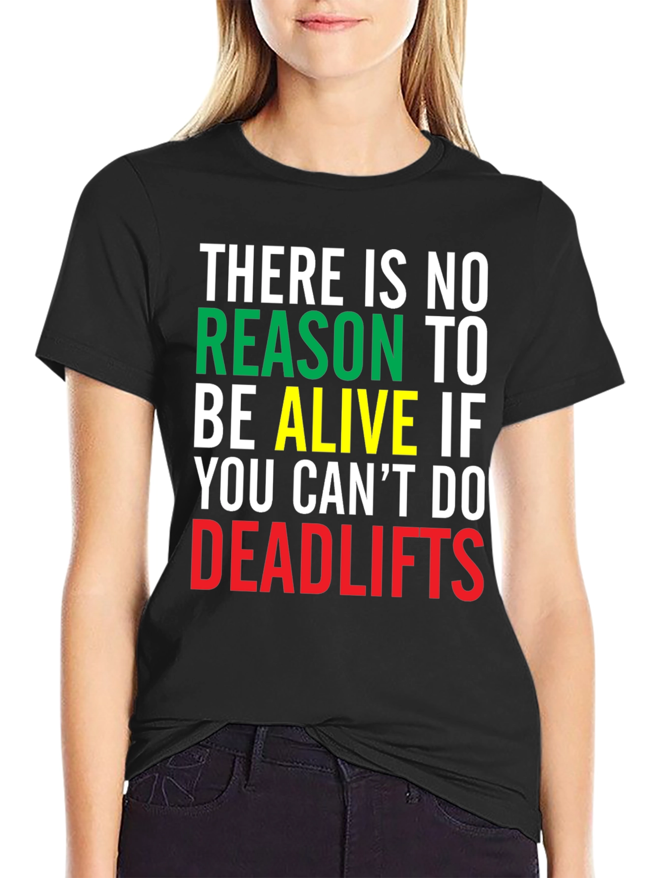 Deadlifts Motivation Graphic Tee