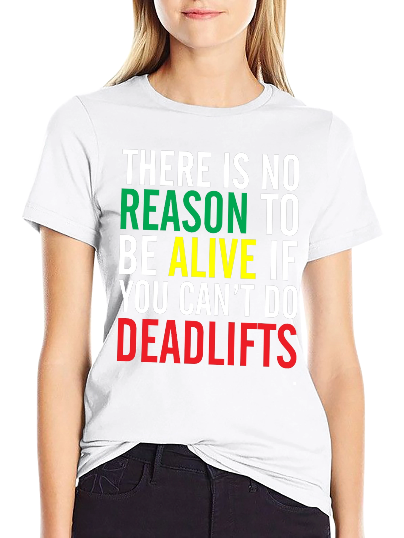 Deadlifts Motivation Graphic Tee