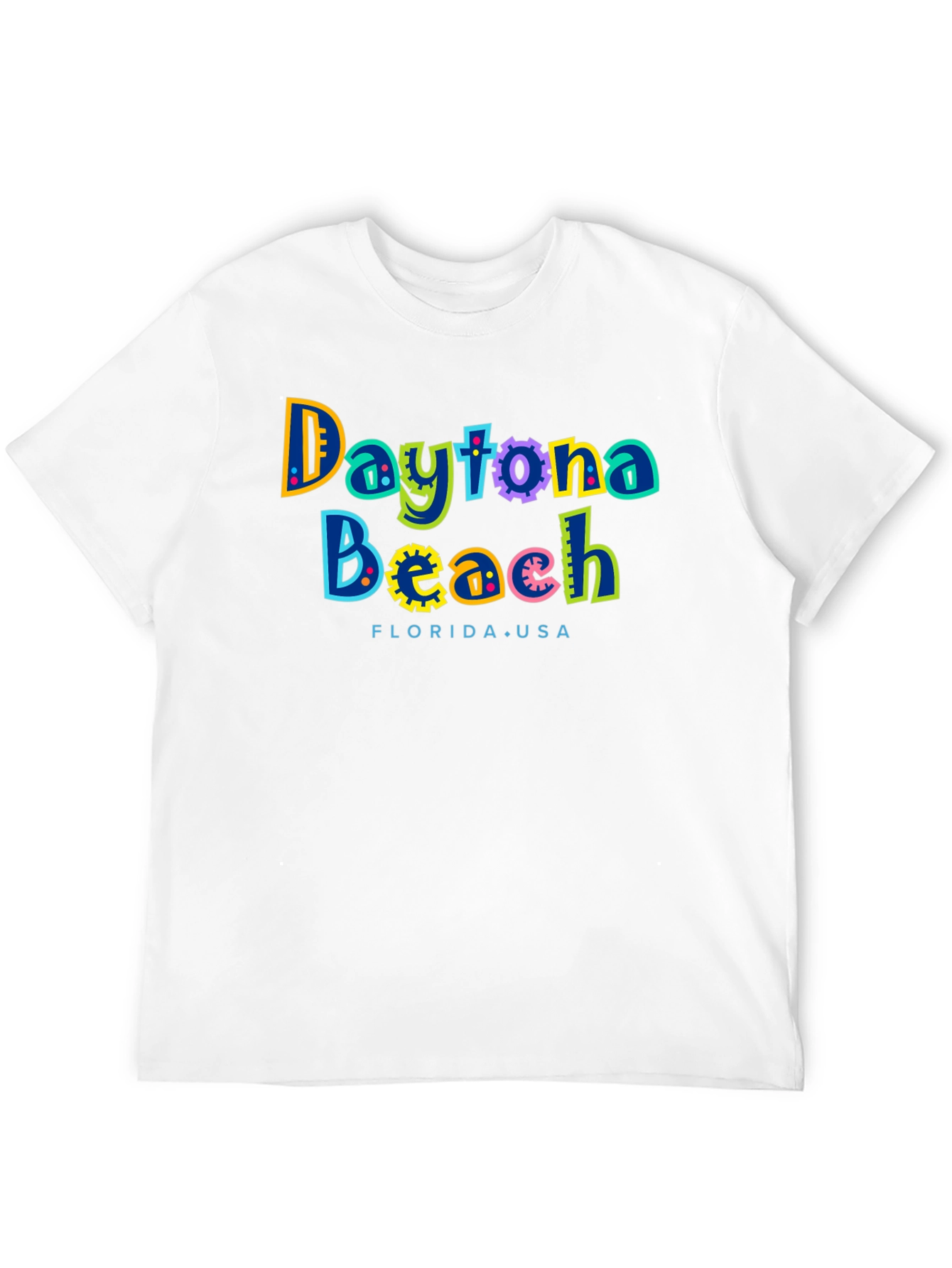 Daytona Beach Graphic Print T-Shirt