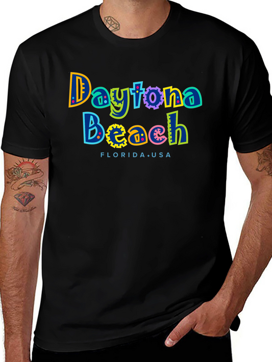 Daytona Beach Graphic Print T-Shirt