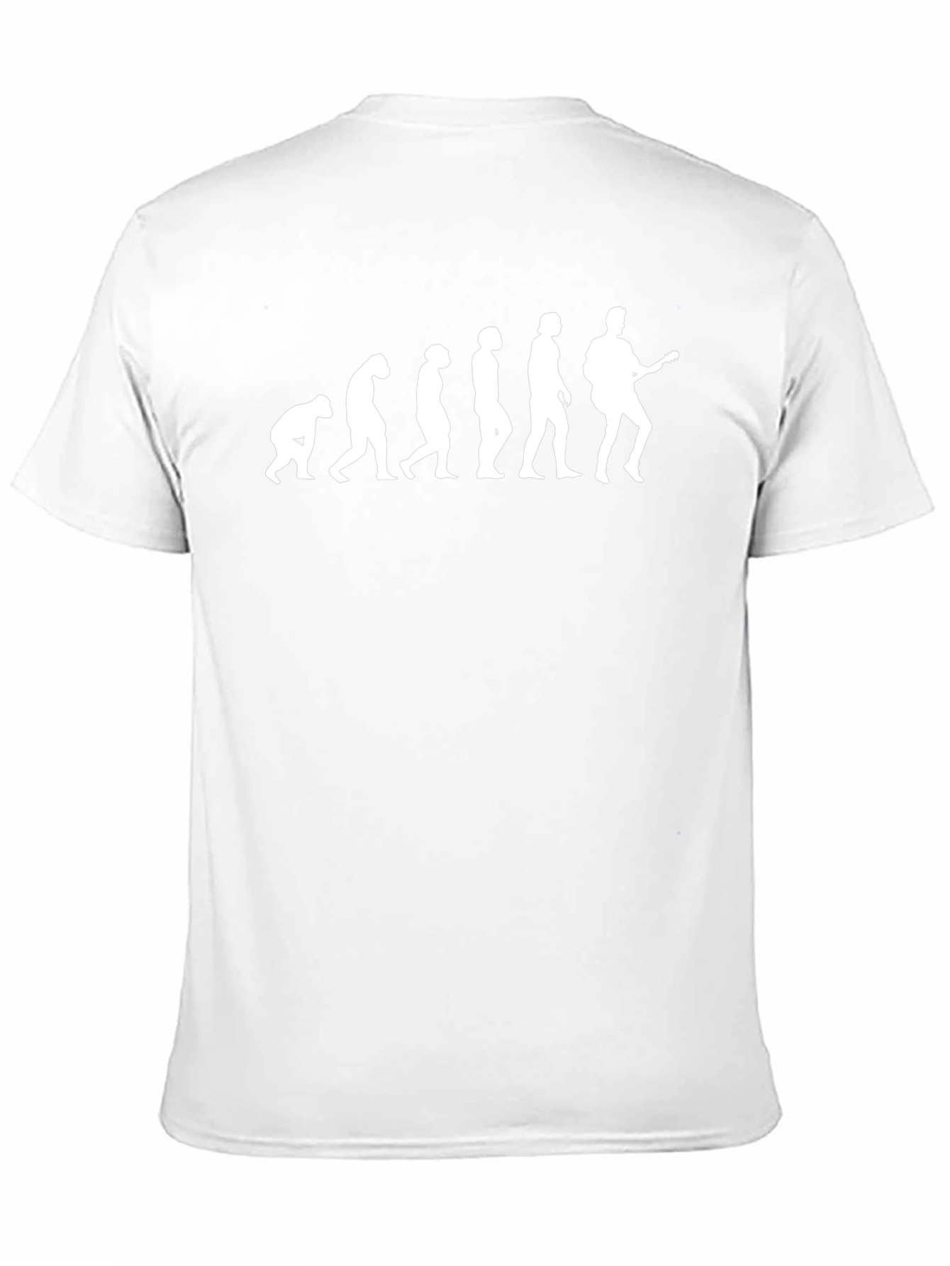 Evolution of Guitarist - Black T-Shirt