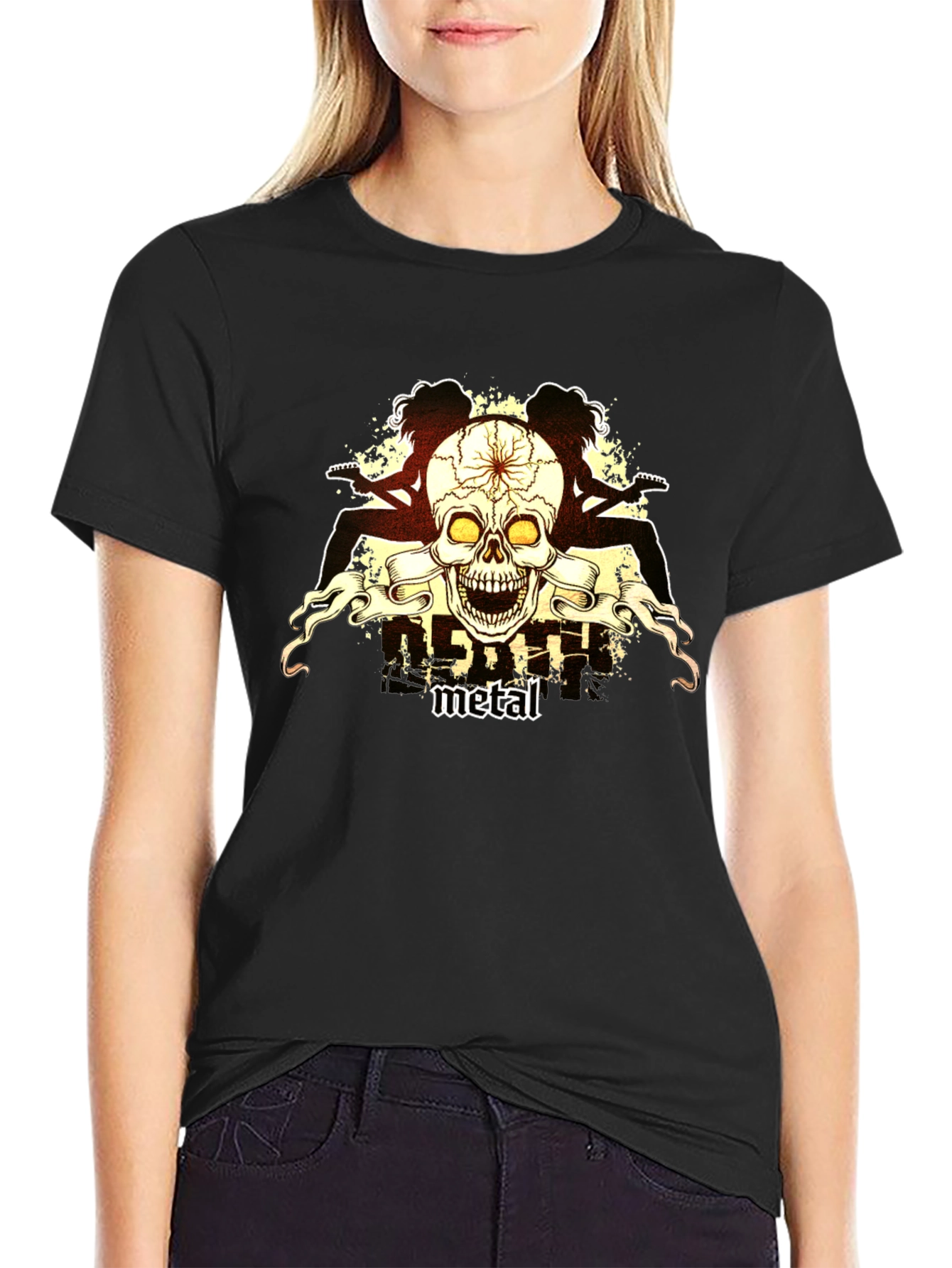Death Metal Skull T-Shirt