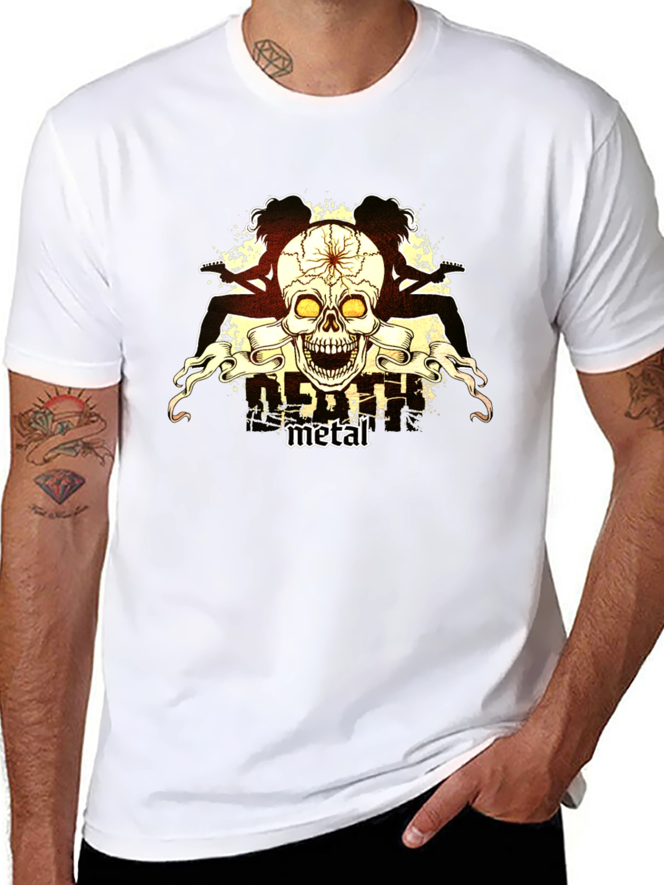 Death Metal Skull T-Shirt