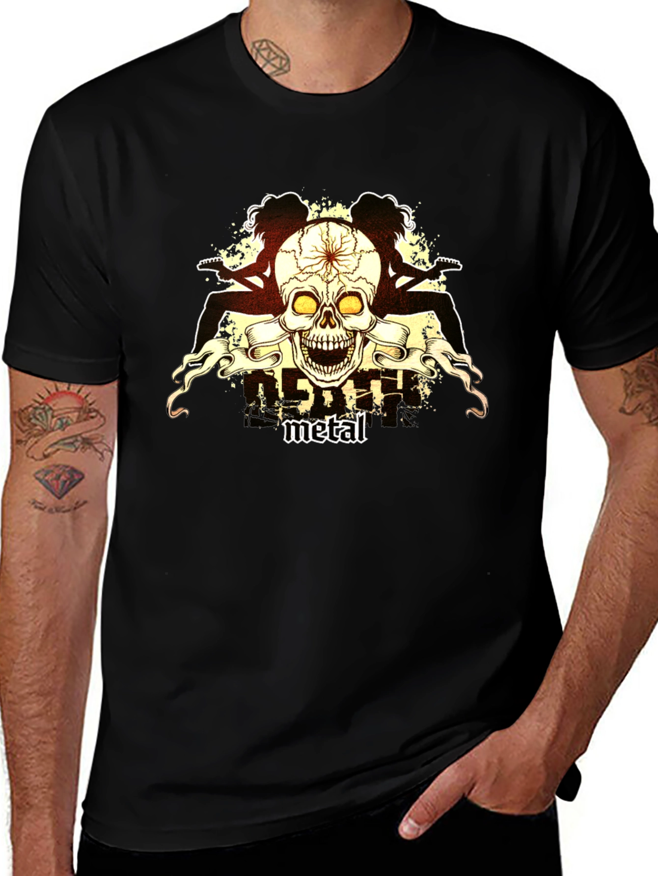 Death Metal Skull T-Shirt