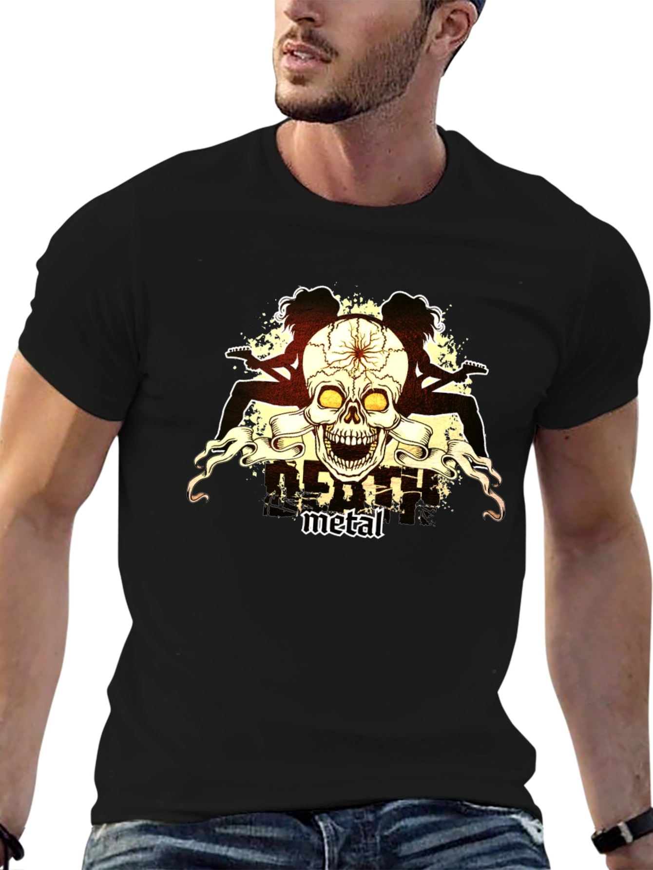 Death Metal Skull T-Shirt
