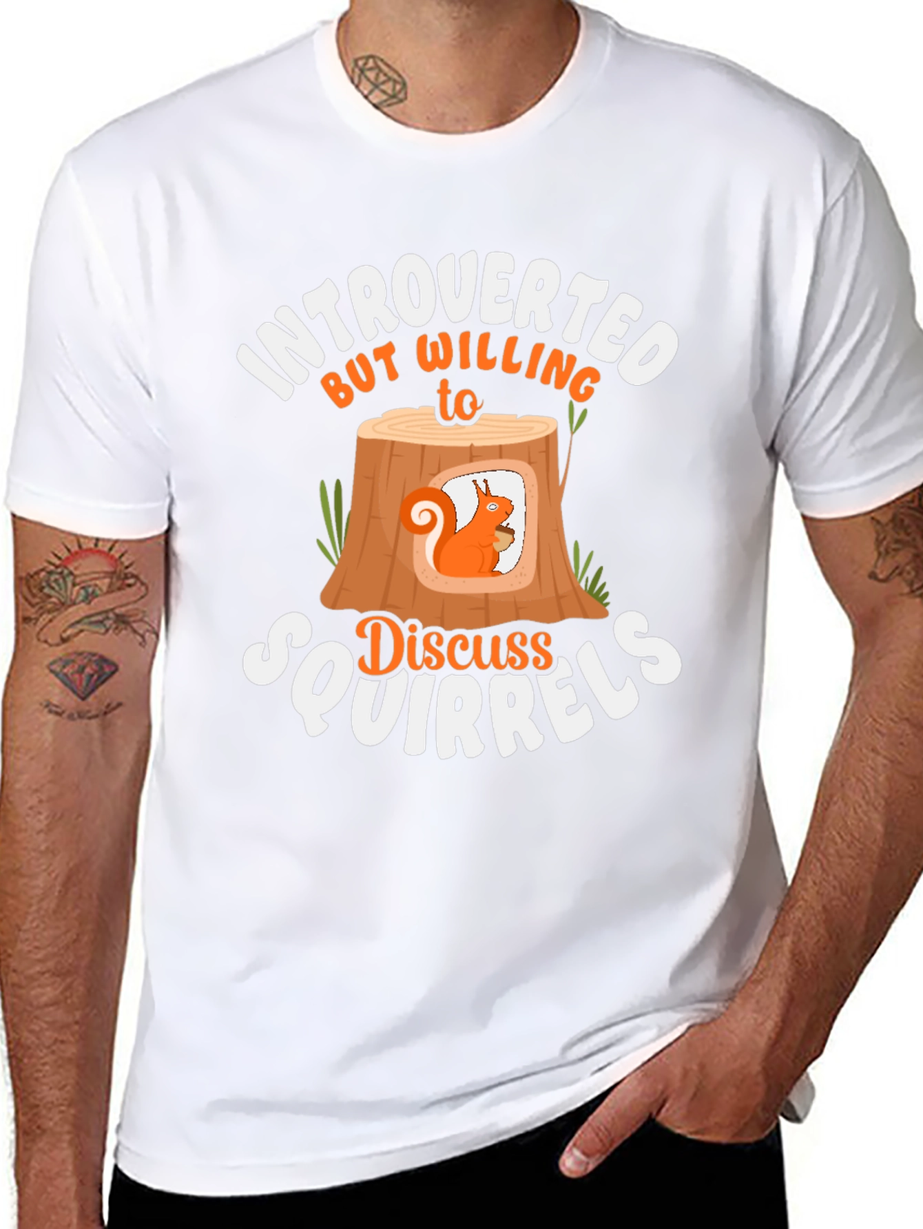 Introverted Squirrel T-Shirt
