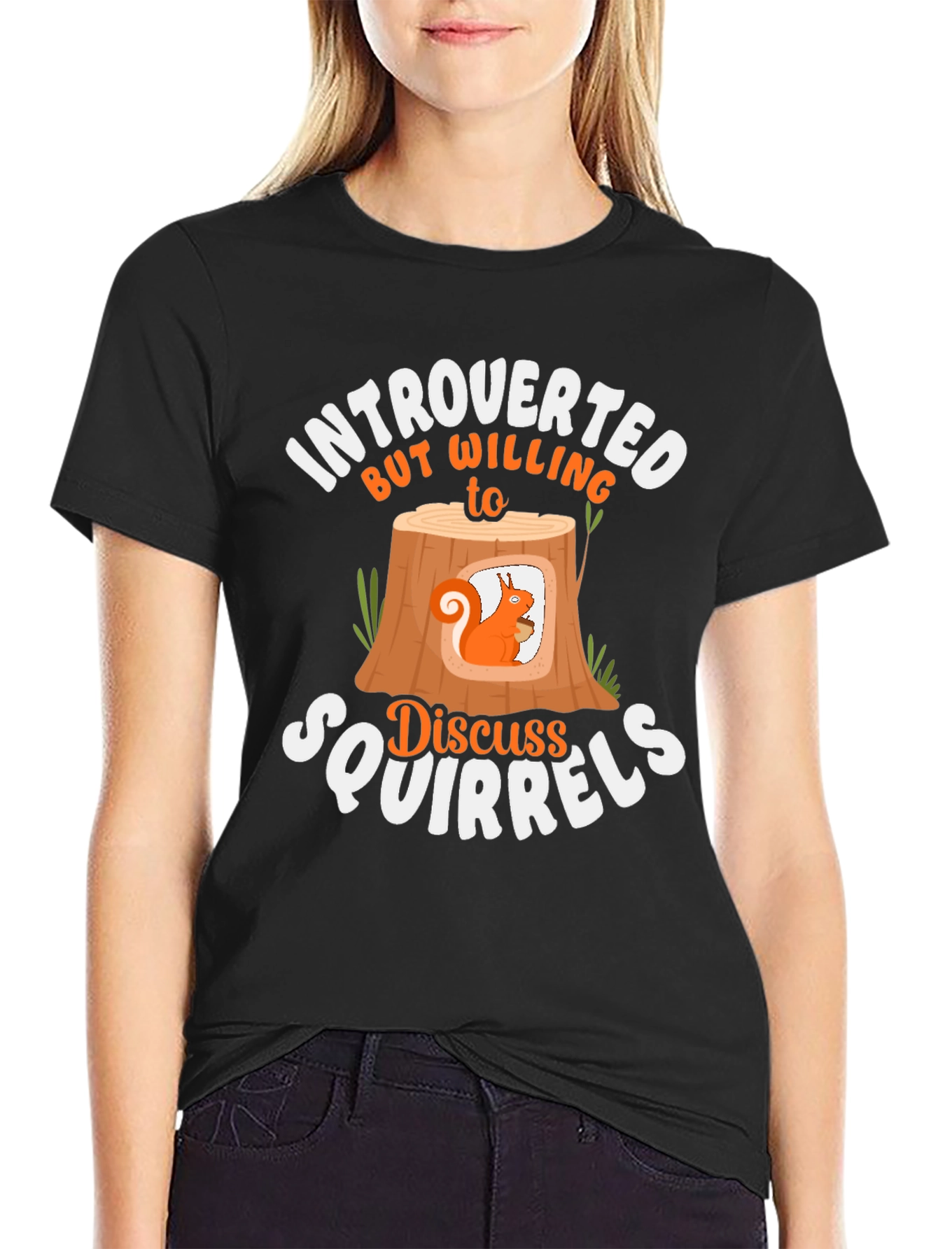 Introverted Squirrel T-Shirt