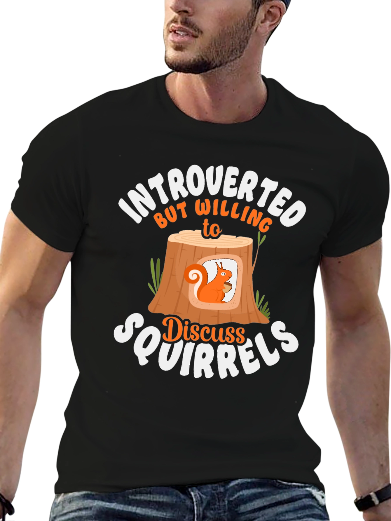 Introverted Squirrel T-Shirt
