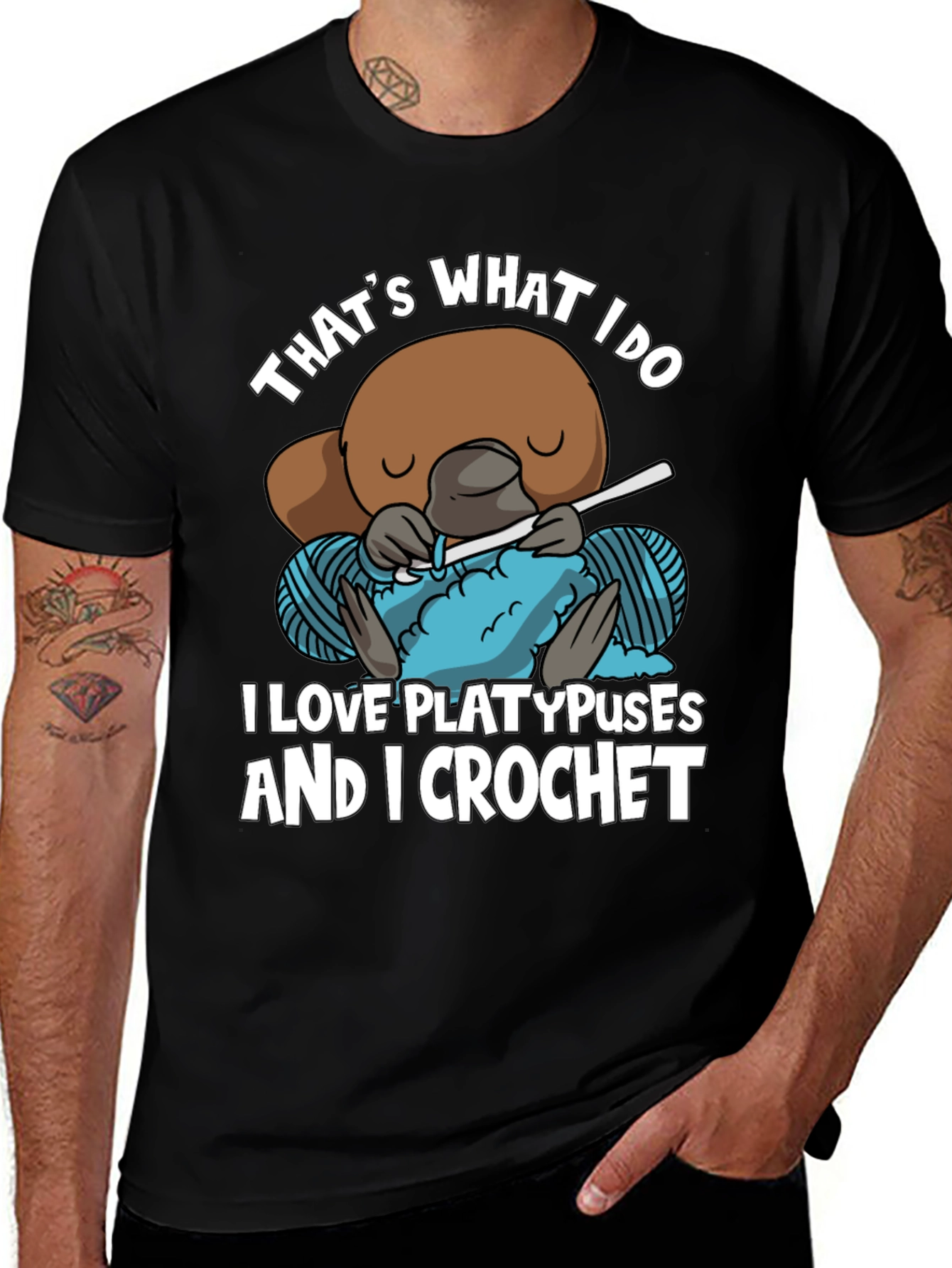Thats What I Do Platypus T-Shirt