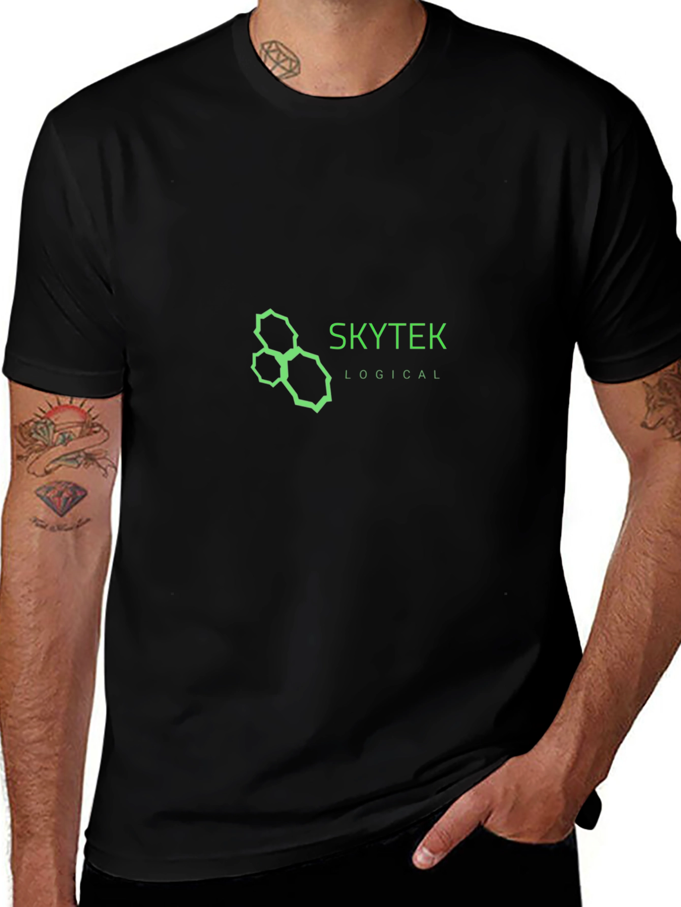 Skytek Logical Black T-Shirt