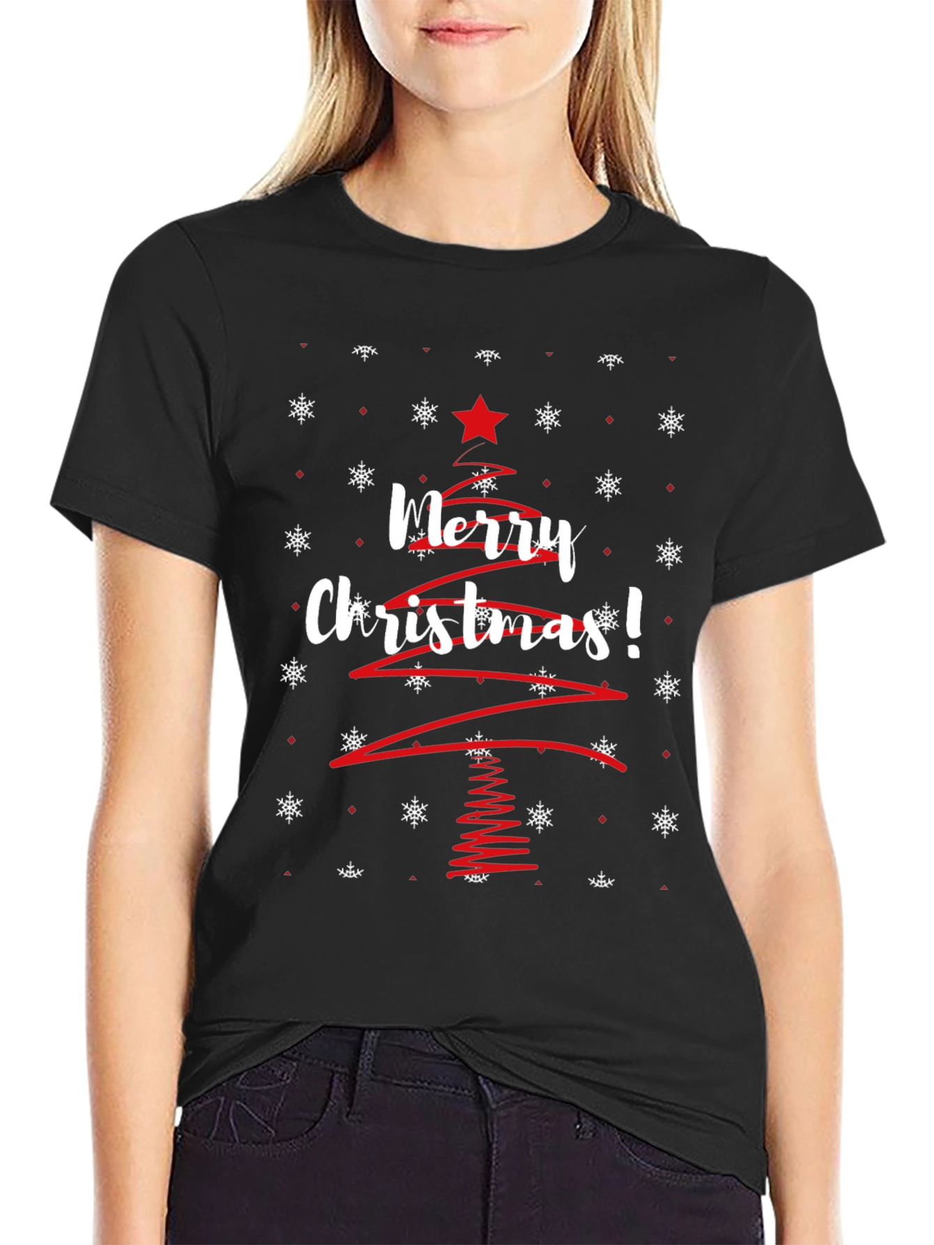 Merry Christmas Tree Tee