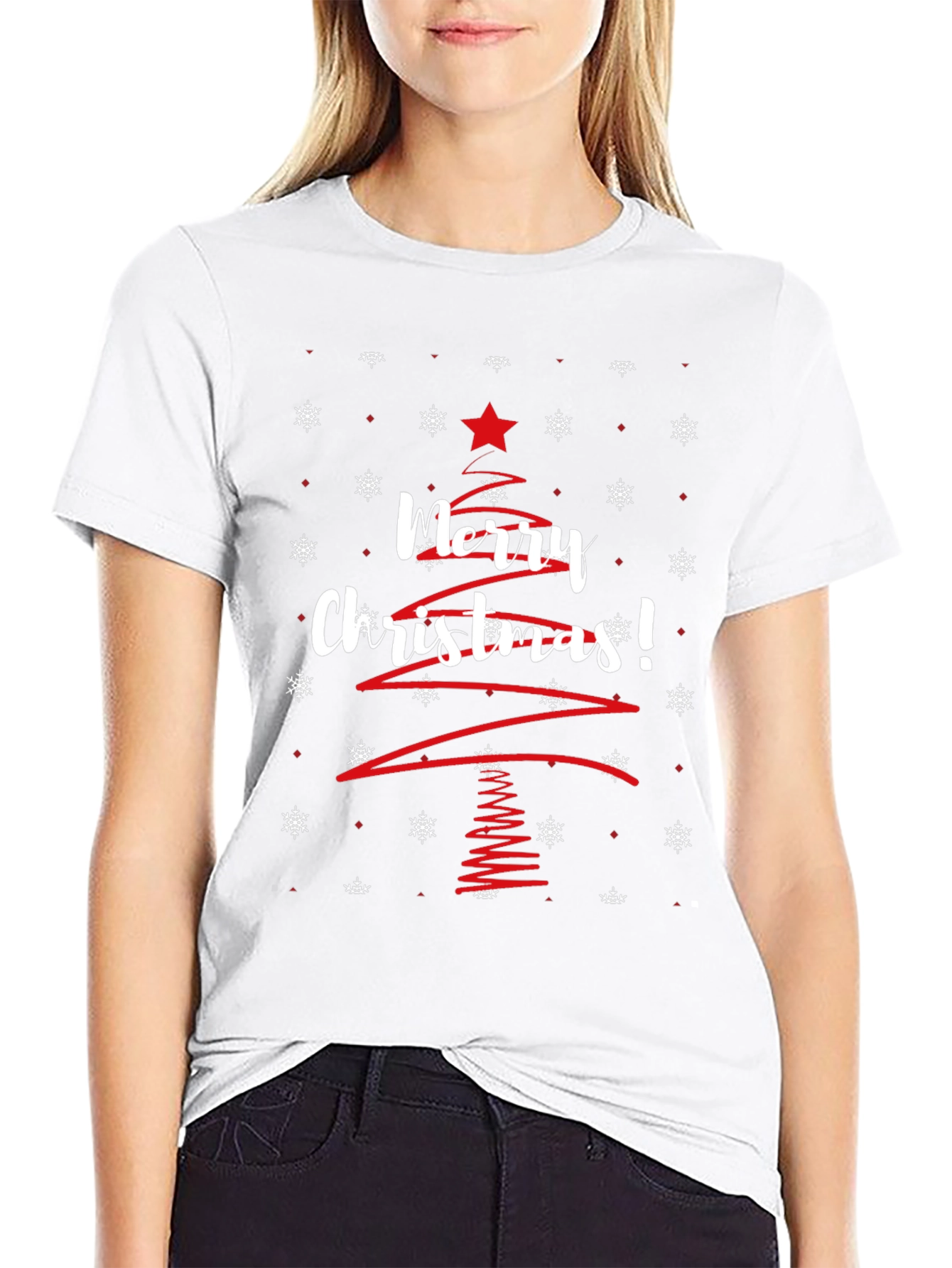 Merry Christmas Tree Tee