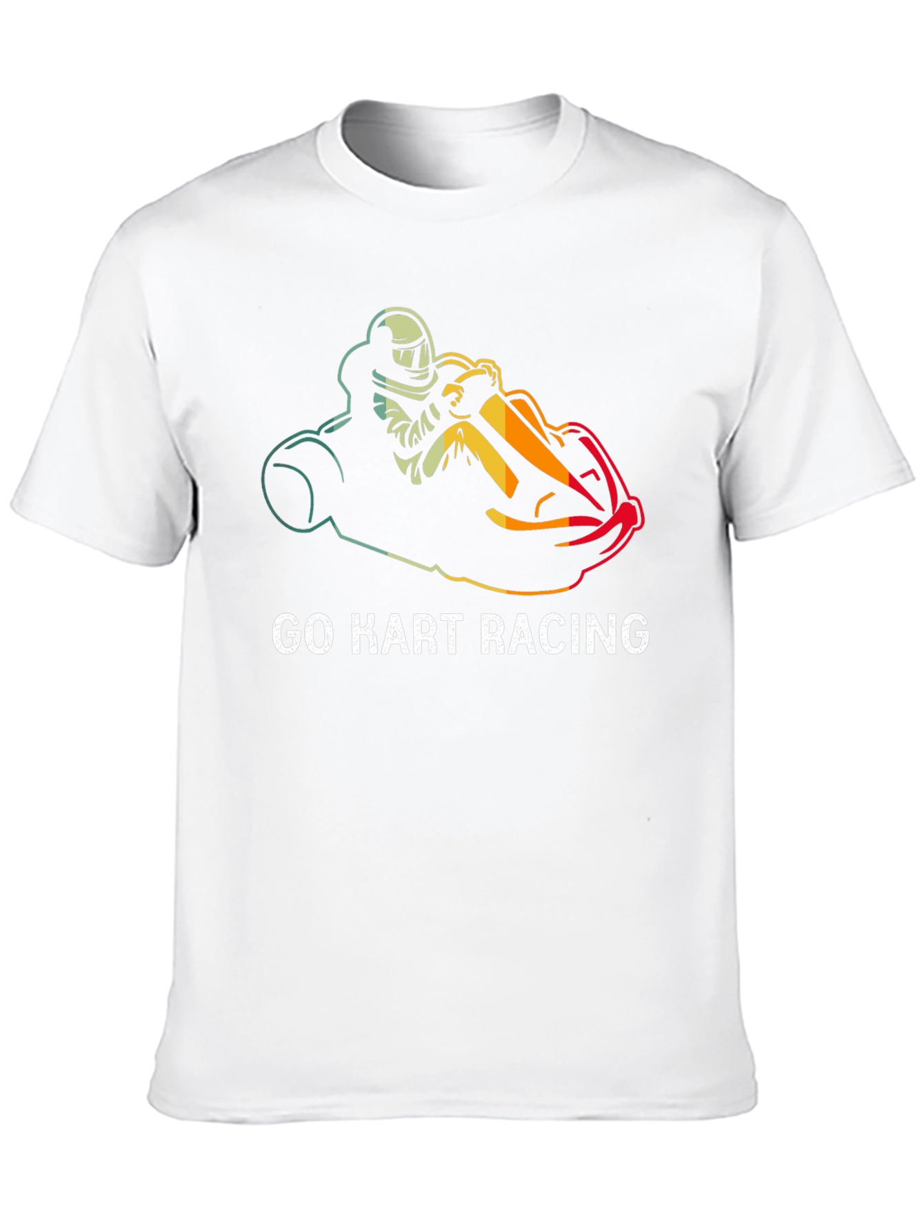 Go Kart Racing Graphic Tee - Stylish Racer Shirt