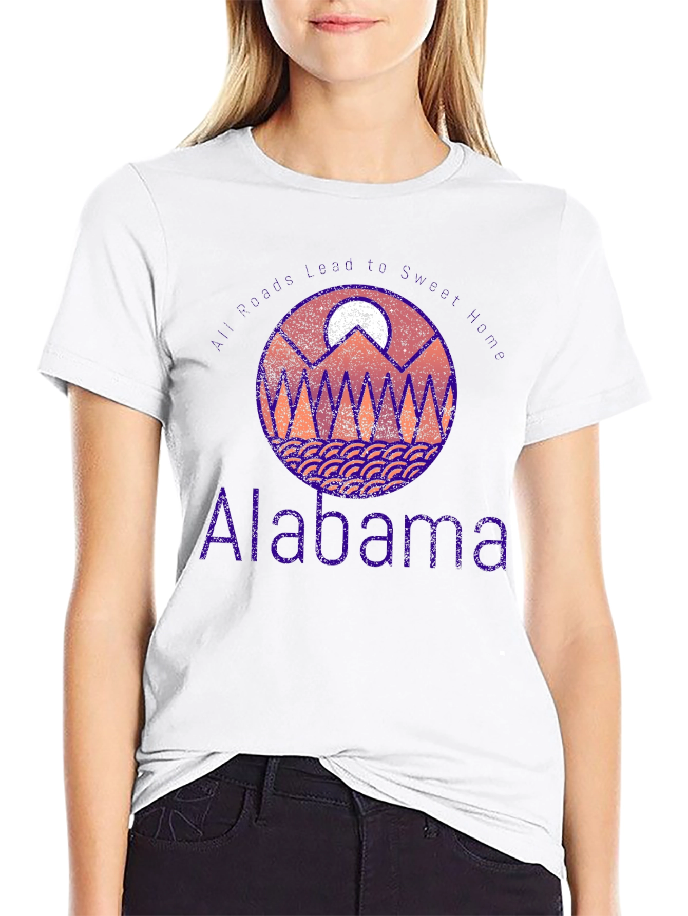 Alabama Mountainscape Graphic T-Shirt