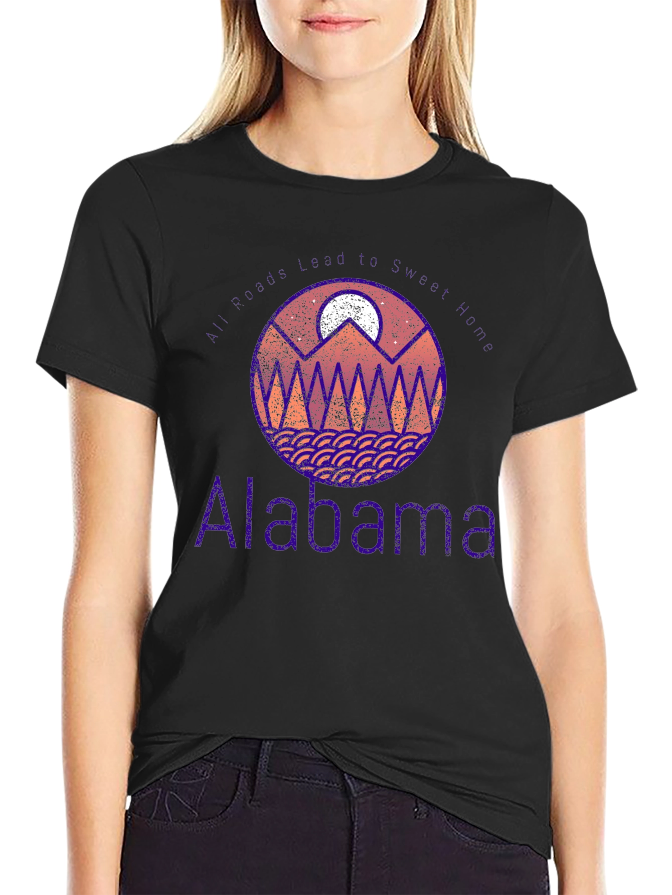 Alabama Mountainscape Graphic T-Shirt