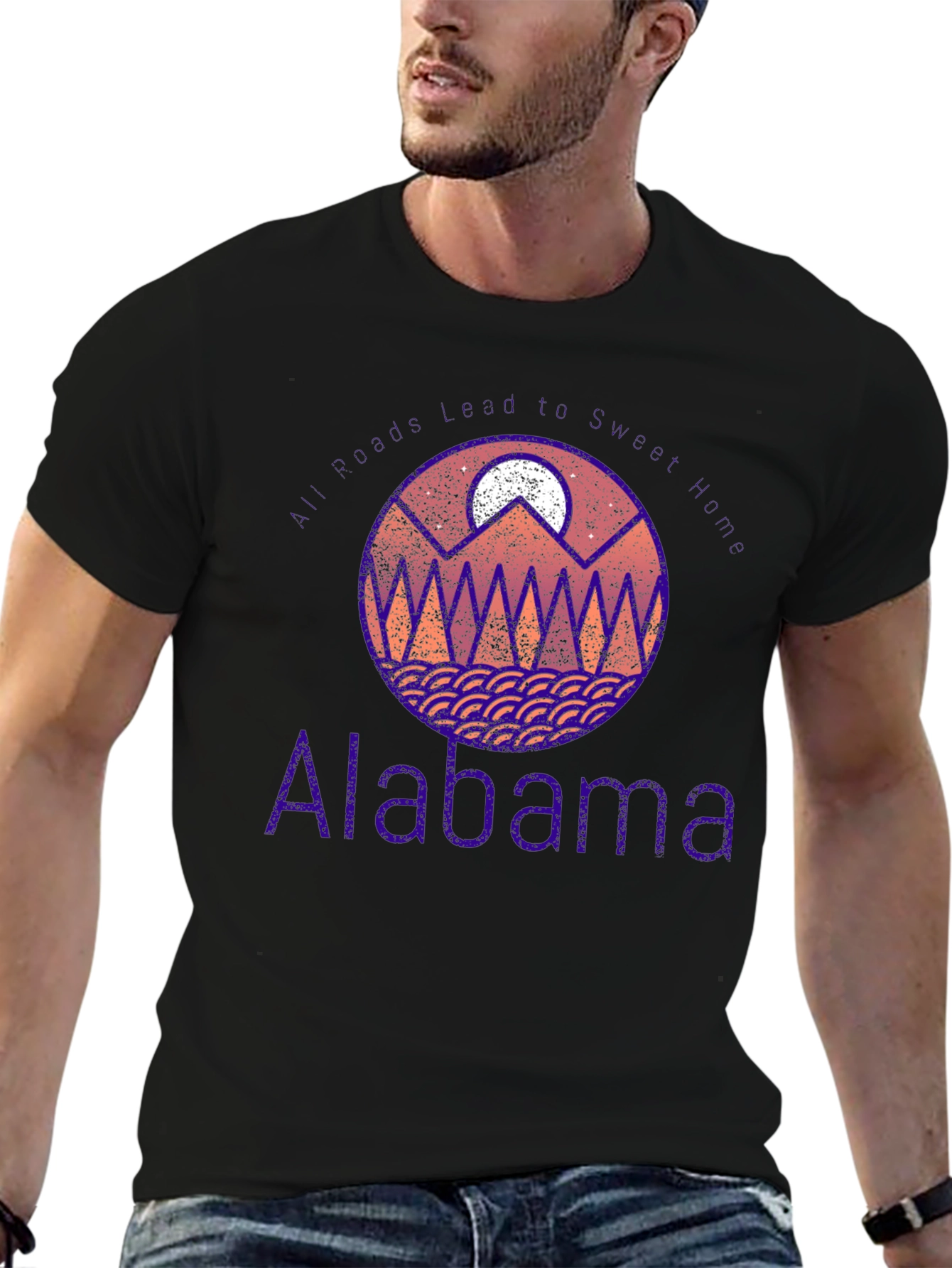 Alabama Mountainscape Graphic T-Shirt