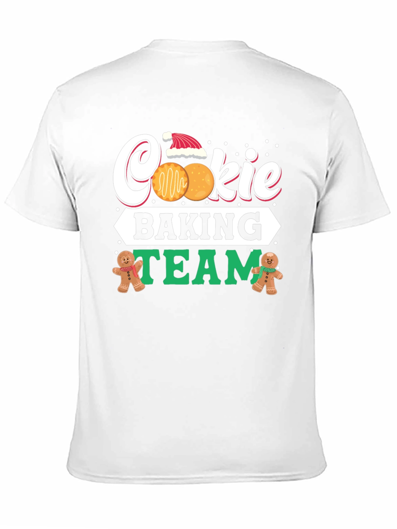 Cookie Baking Team Holiday Graphic T-Shirt