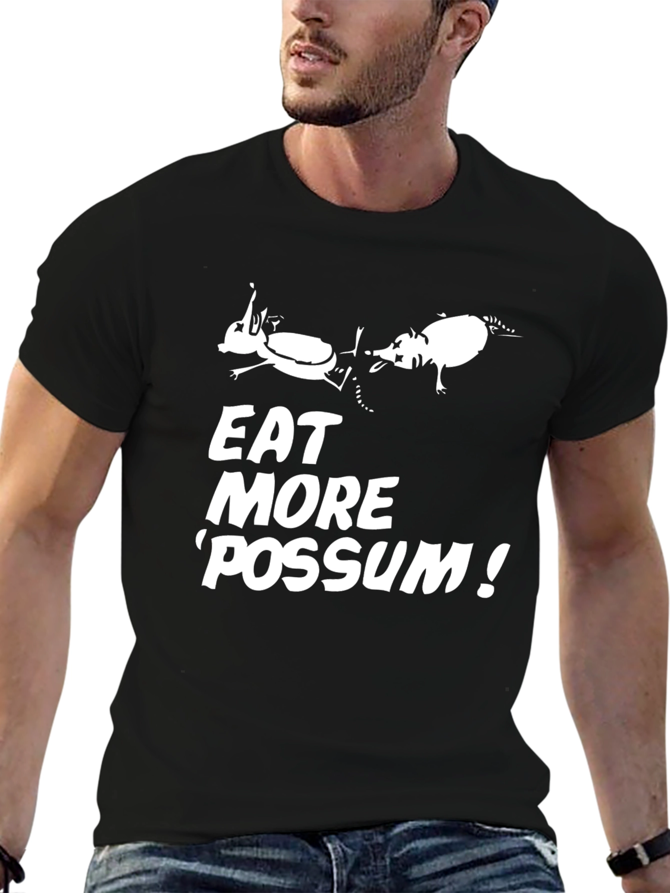 Eat More Possum! T-Shirt Funny Graphic Tee