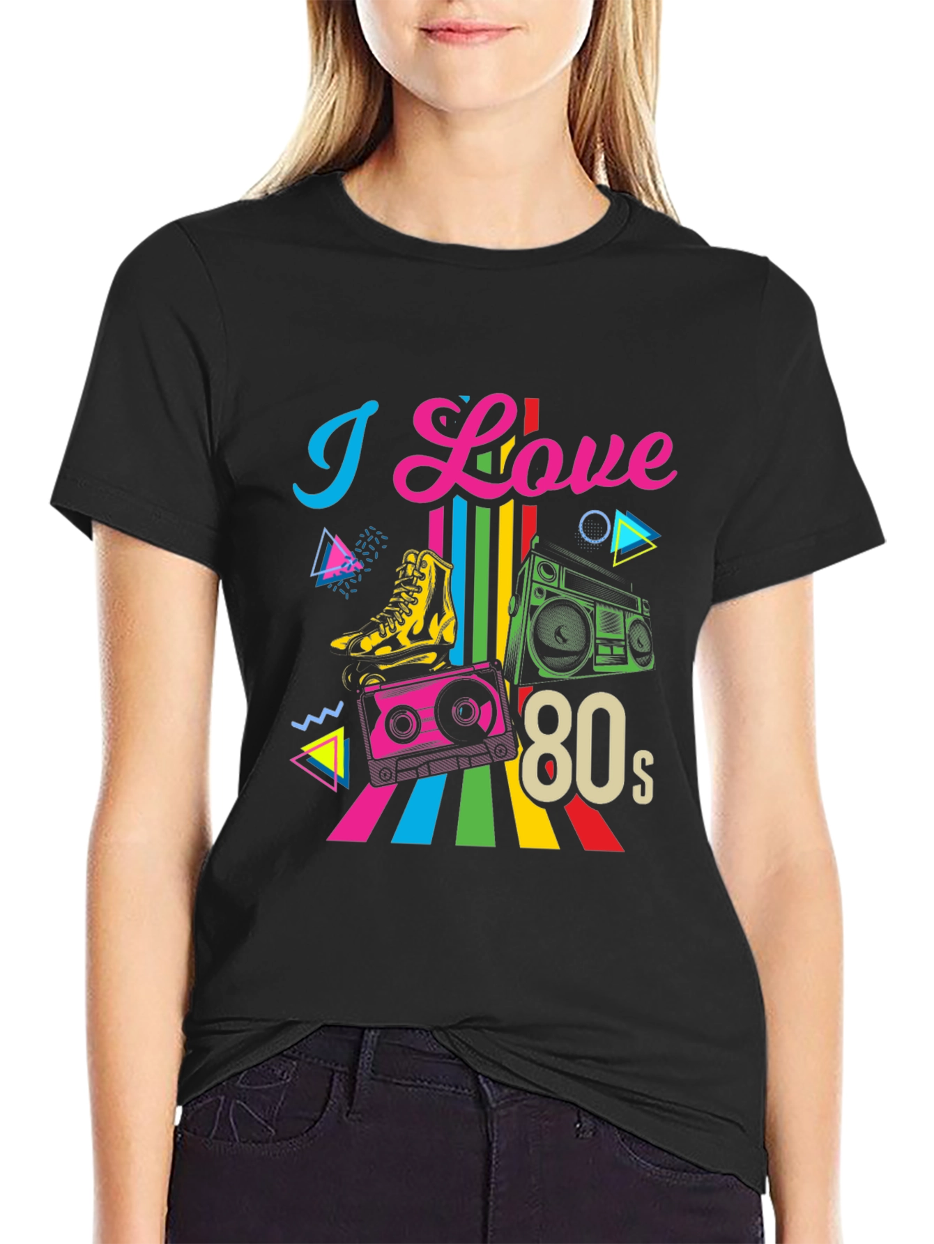 I Love the 80s Retro Graphic Tee