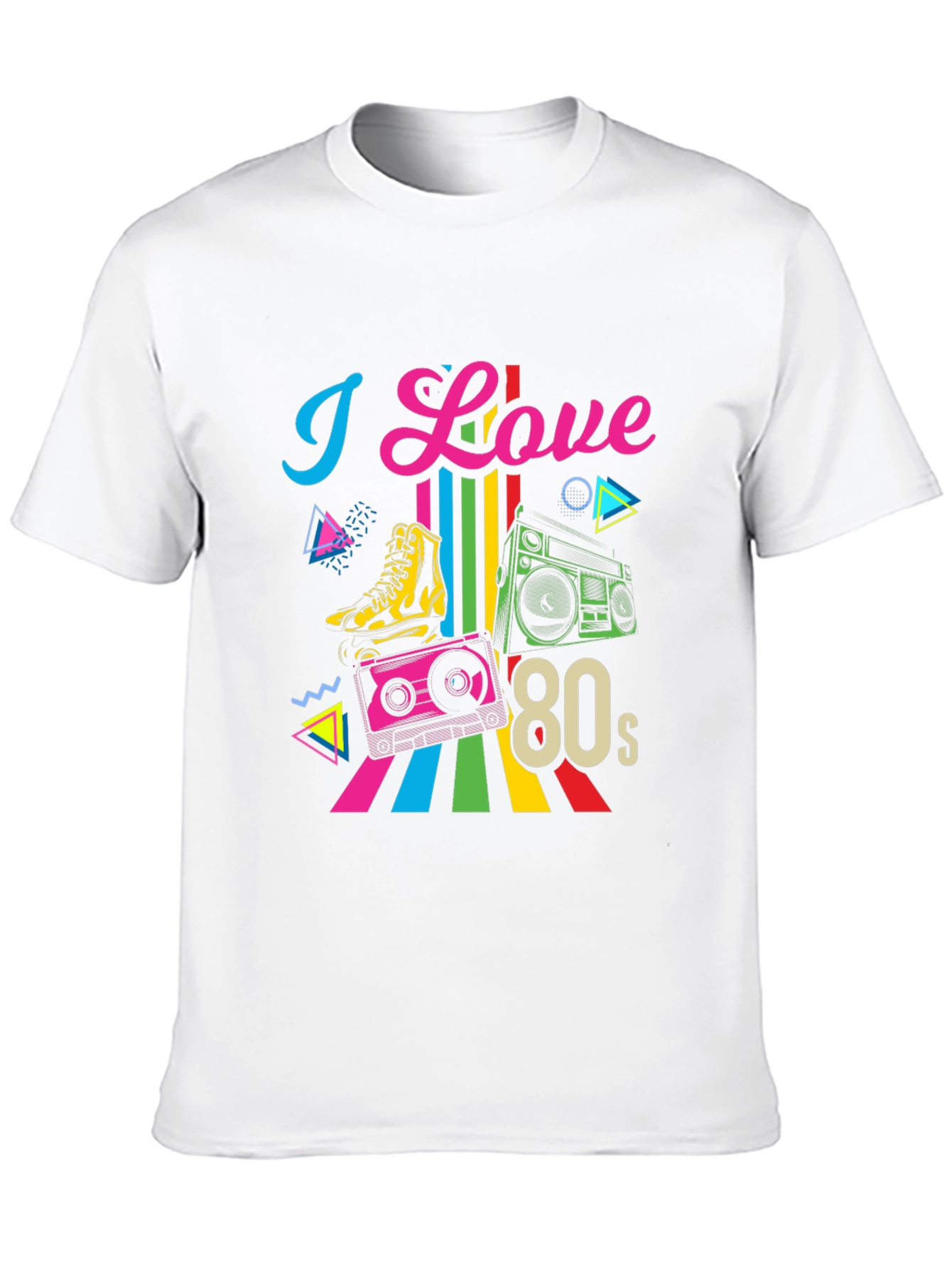 I Love the 80s Retro Graphic Tee