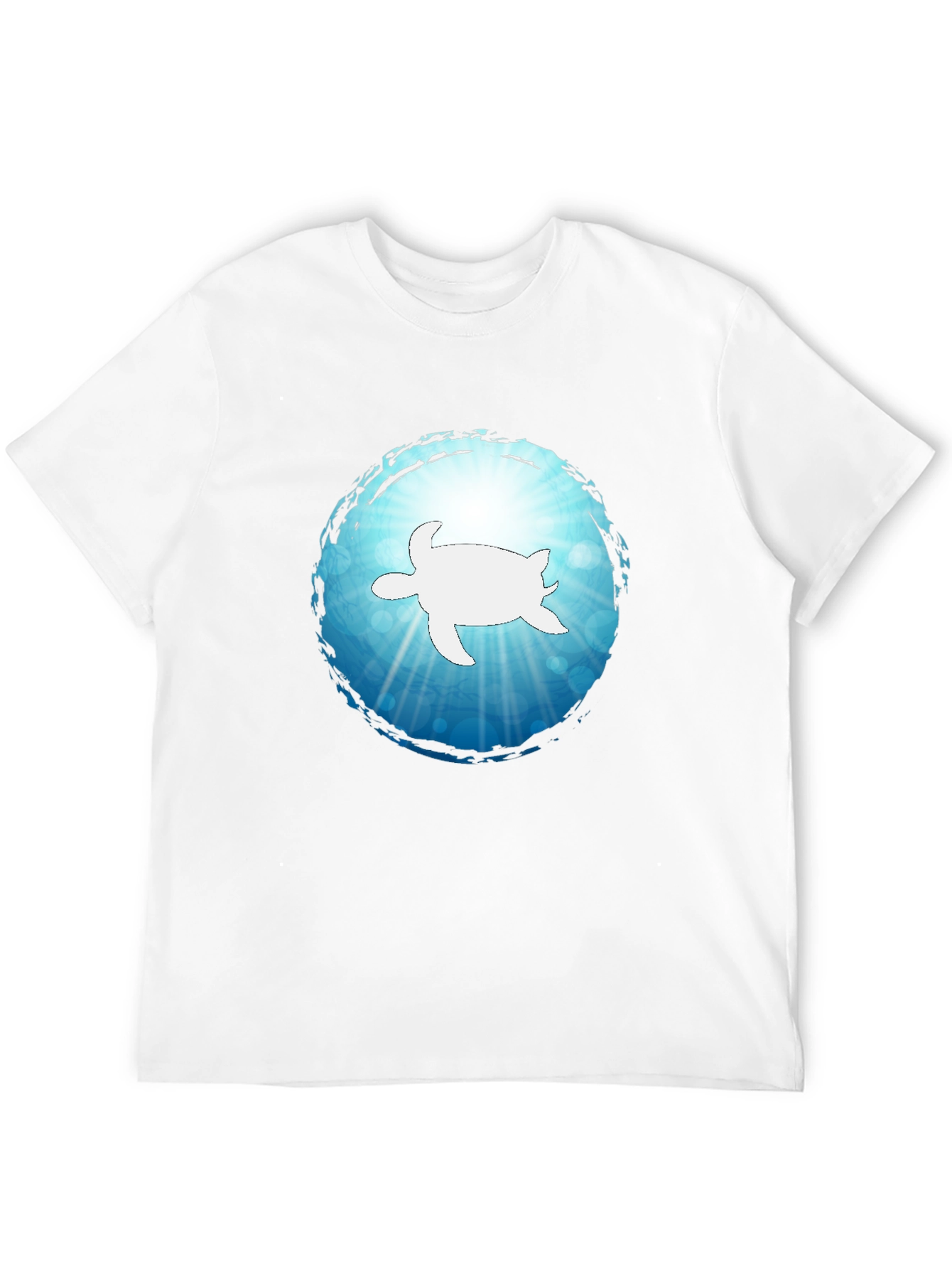 Sea Turtle Graphic T-Shirt - Coastal Style