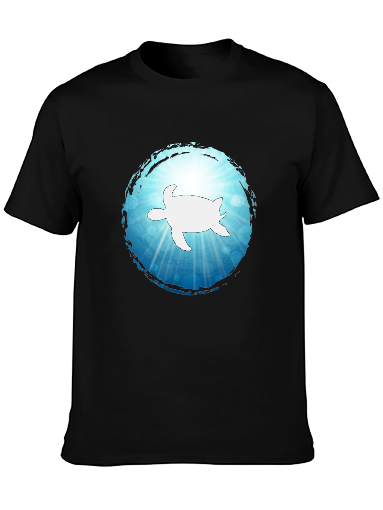 Sea Turtle Graphic T-Shirt - Coastal Style