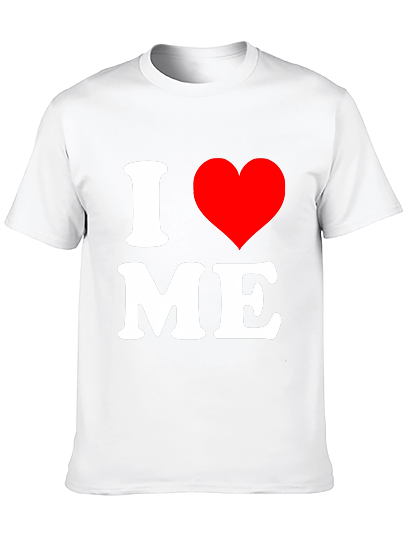 I Heart Me Black Graphic Tee
