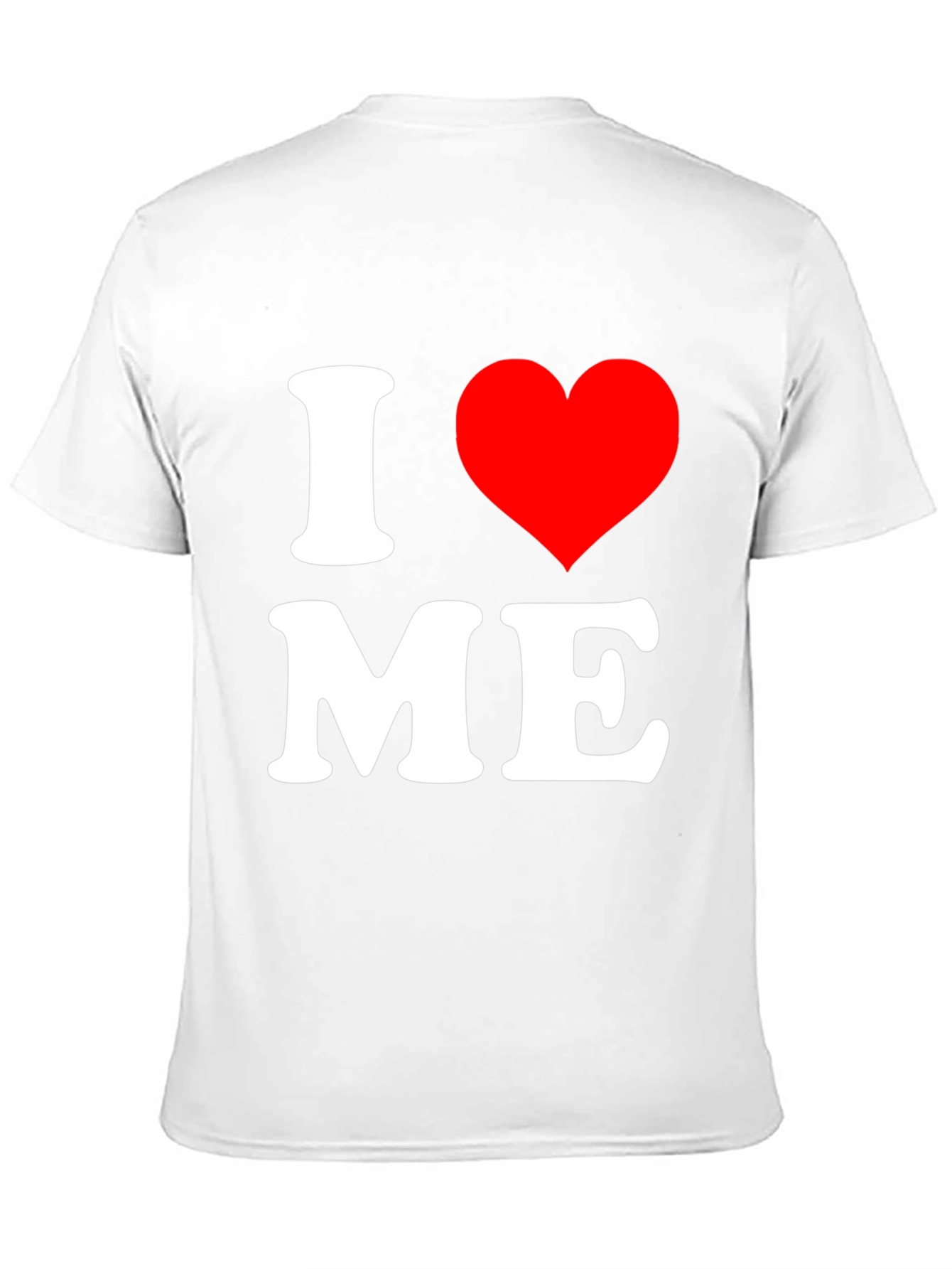 I Heart Me Black Graphic Tee