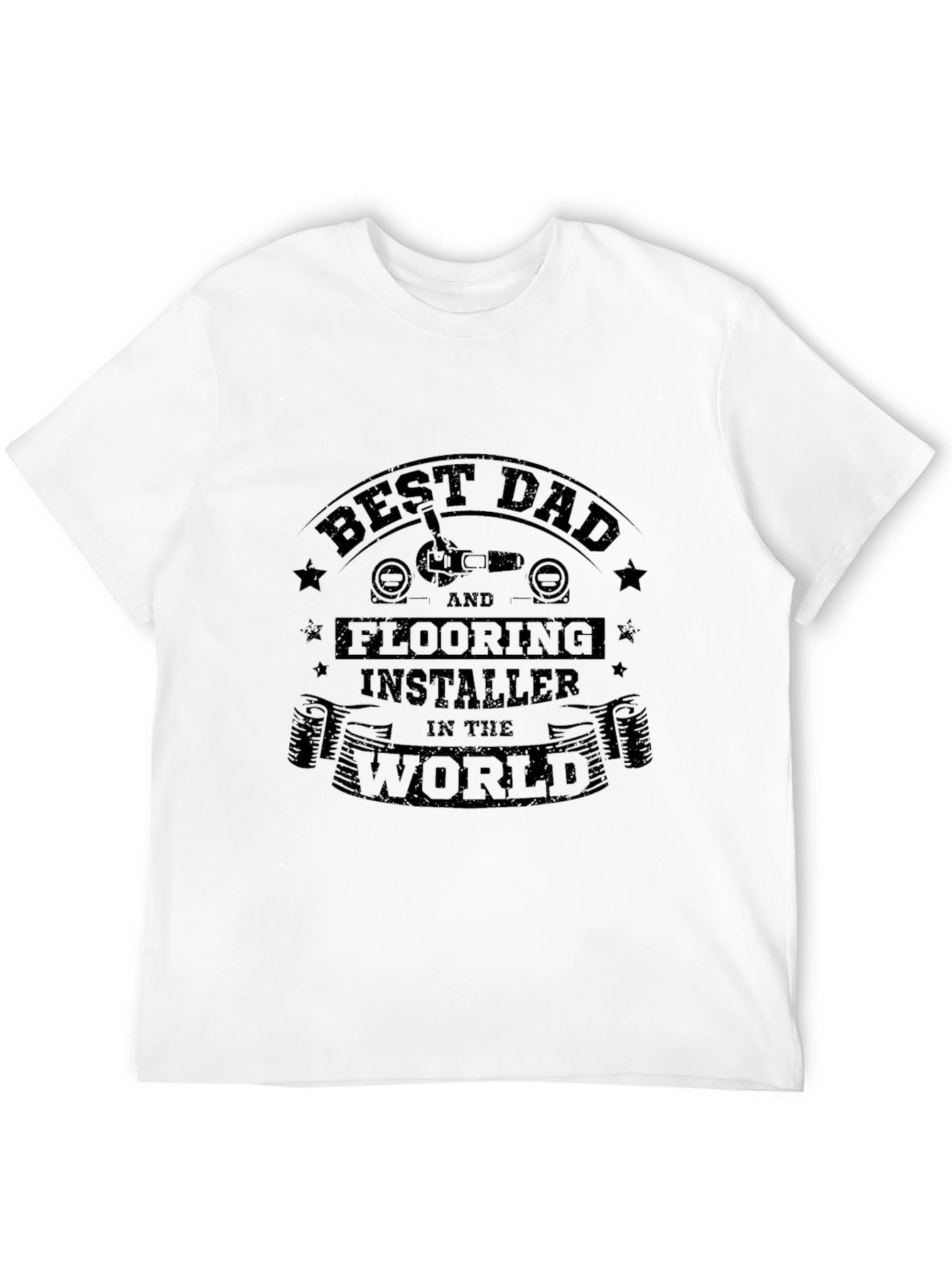 Best Dad Flooring Installer T-Shirt