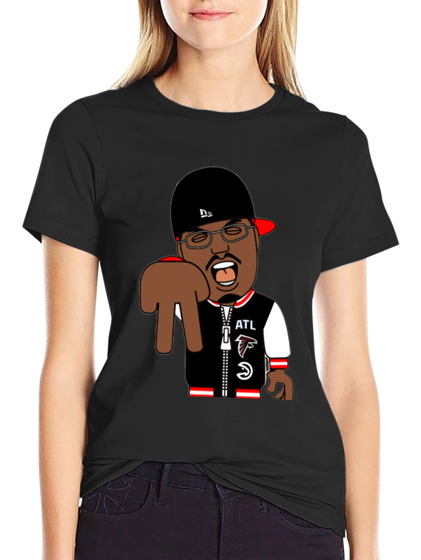 Cartoon Character Atlanta Falcons T-Shirt