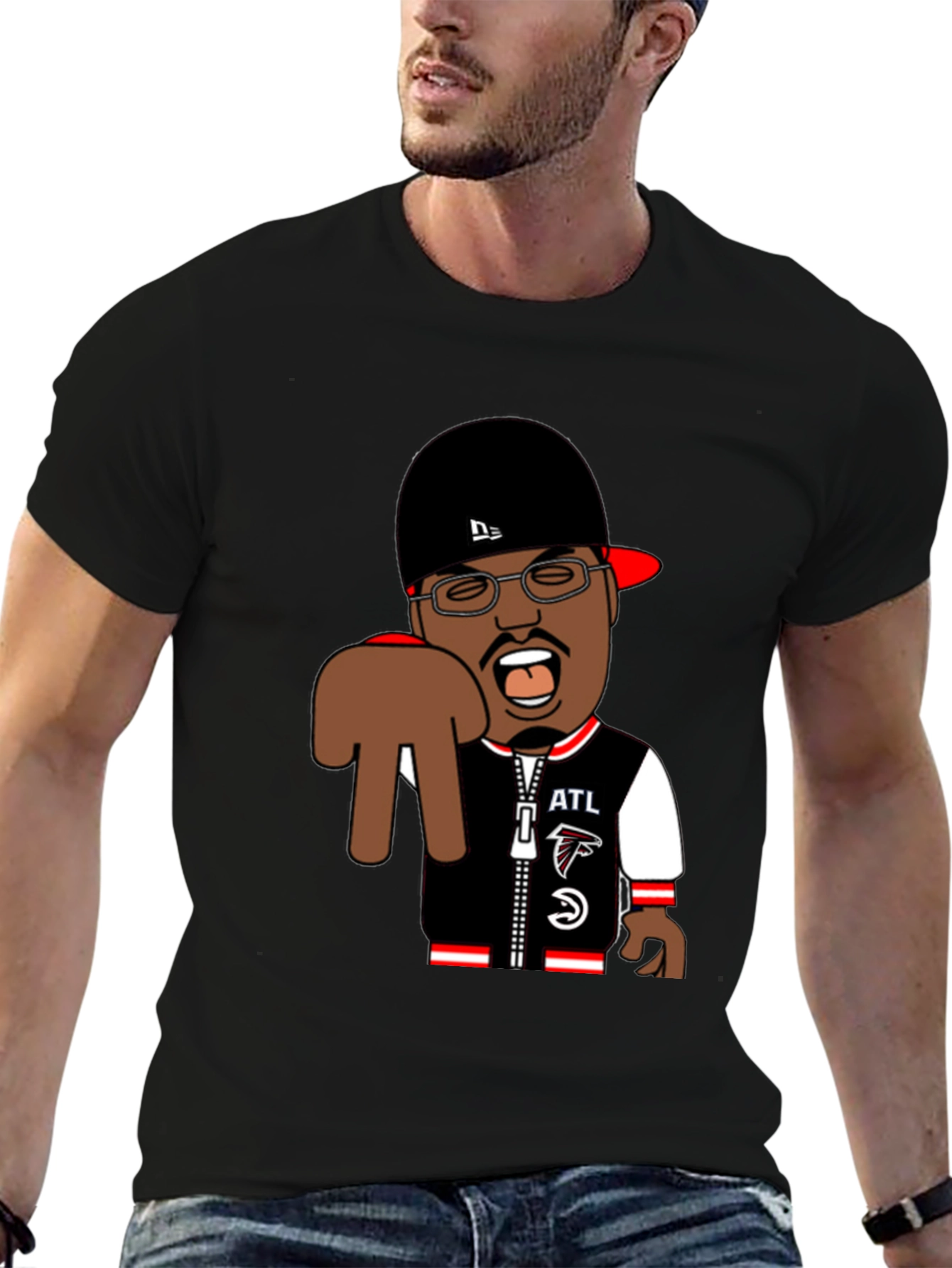 Cartoon Character Atlanta Falcons T-Shirt
