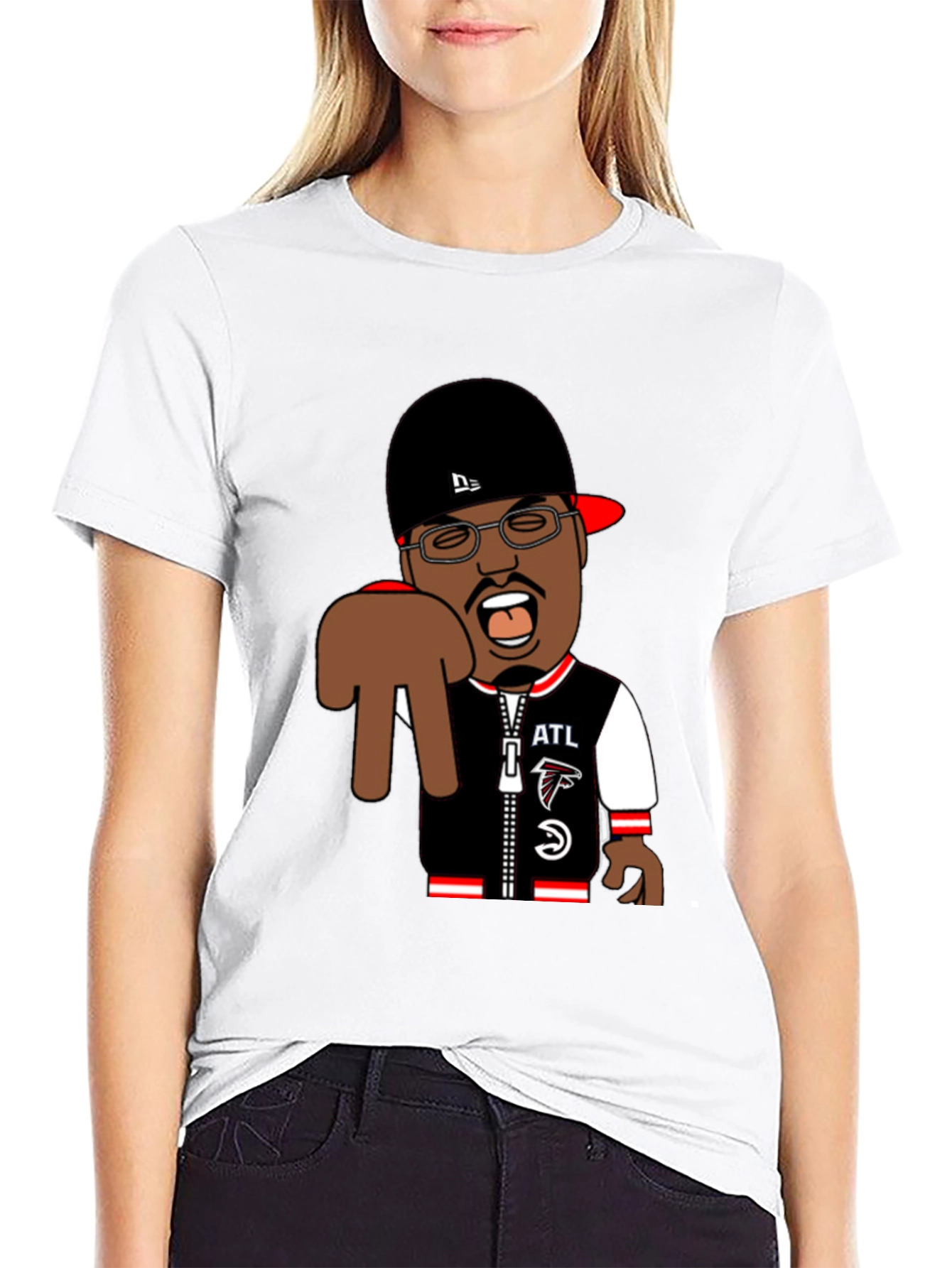 Cartoon Character Atlanta Falcons T-Shirt