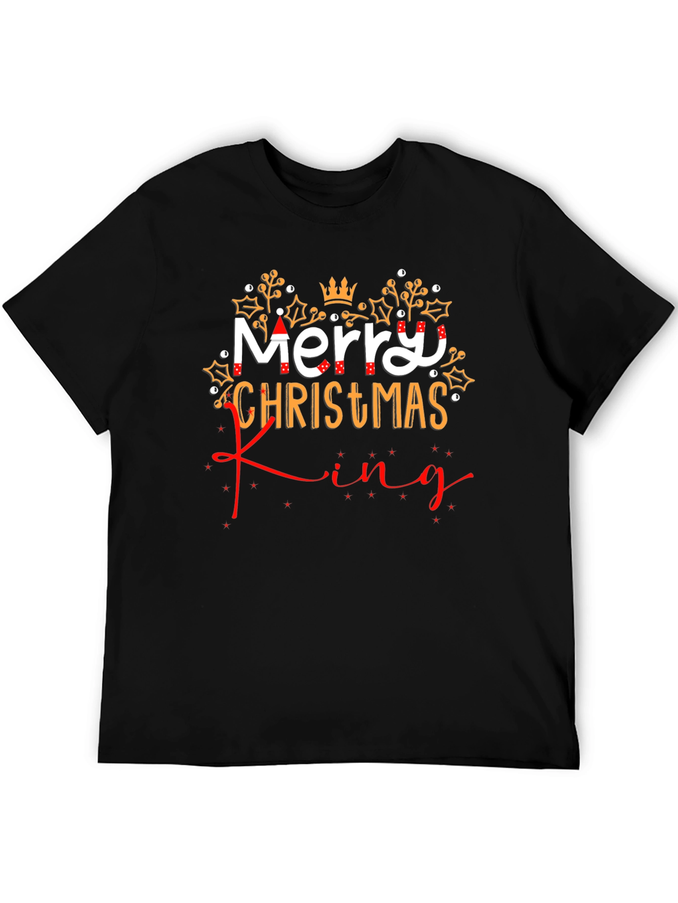 Merry Christmas King Graphic Tee
